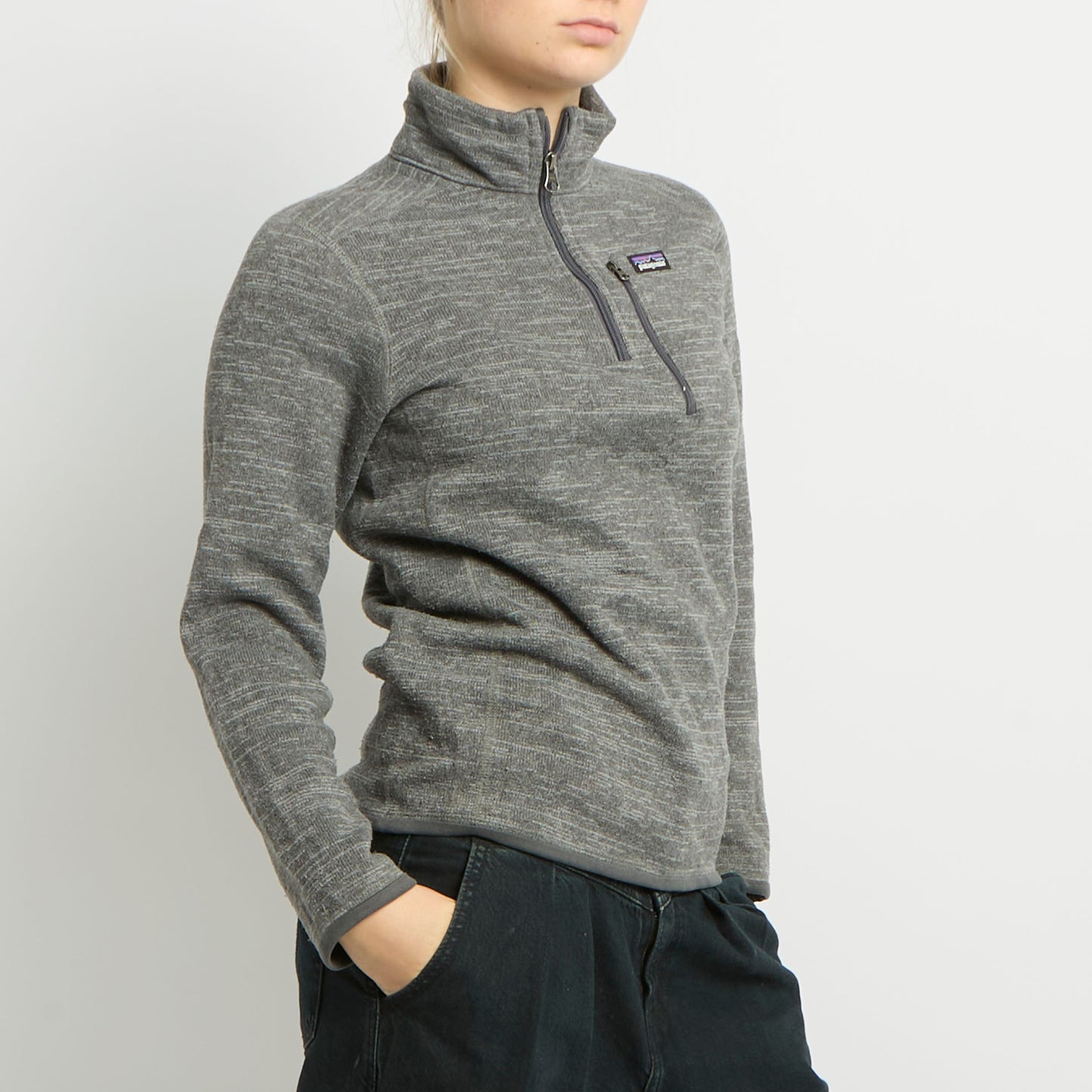 Patagonia Quarter Zip Jumper - UK 10