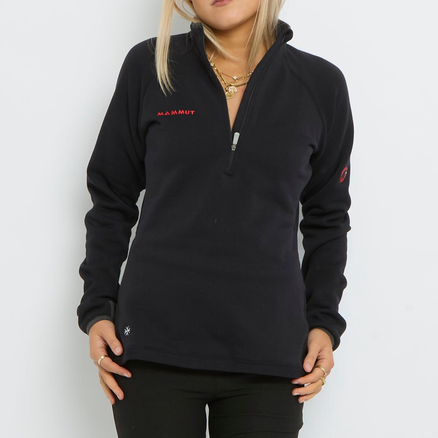 Mammut 1/4 Zip Sweater - UK 12