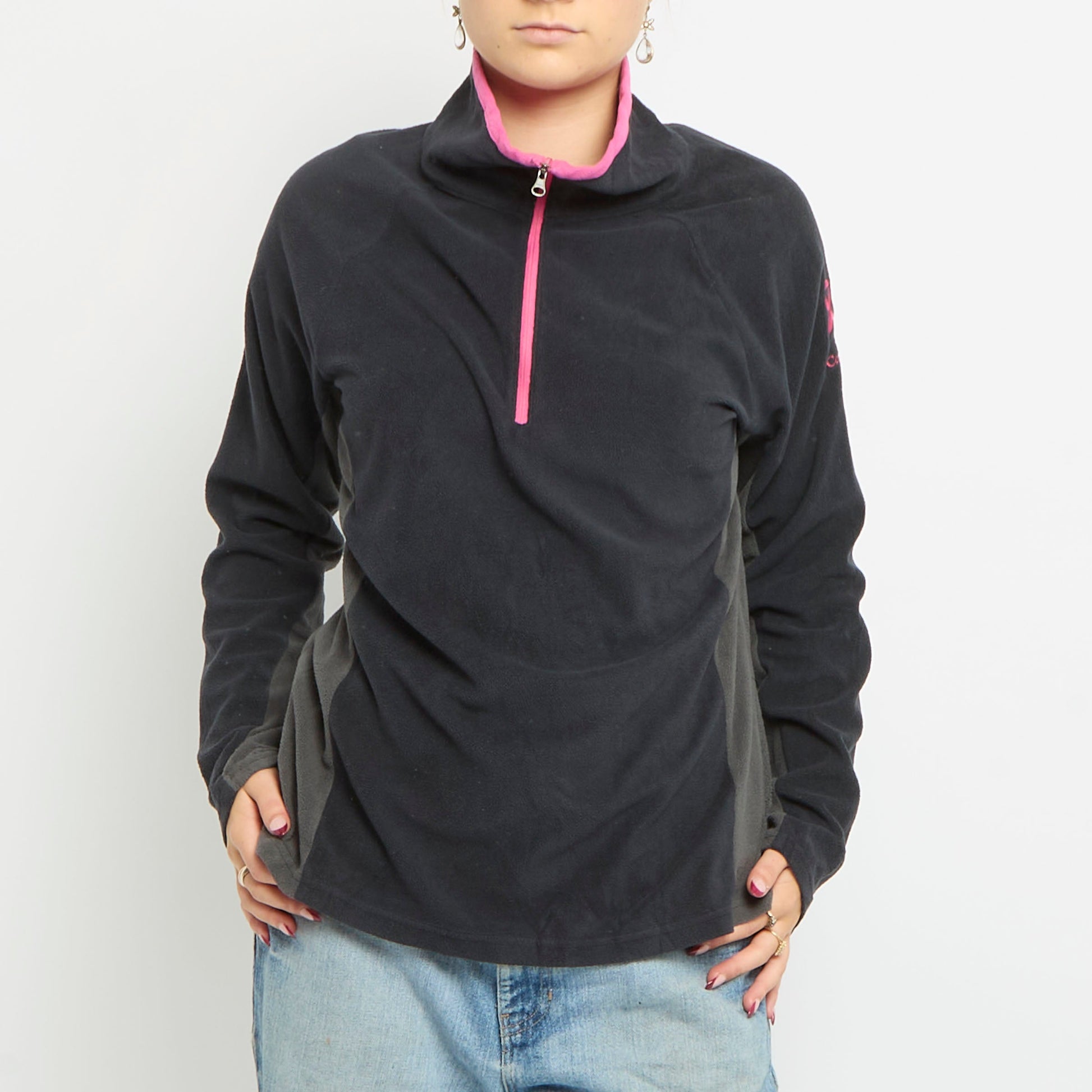 Columbia 1/4 Zip Polar Fleece - UK 12