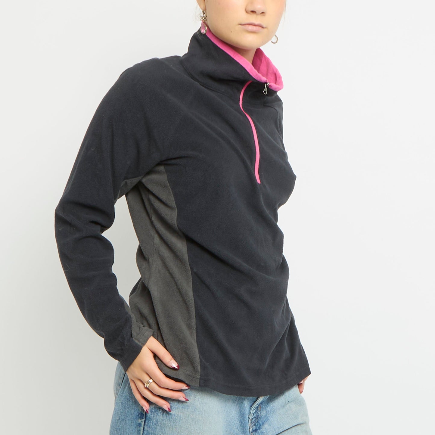 Columbia 1/4 Zip Polar Fleece - UK 12