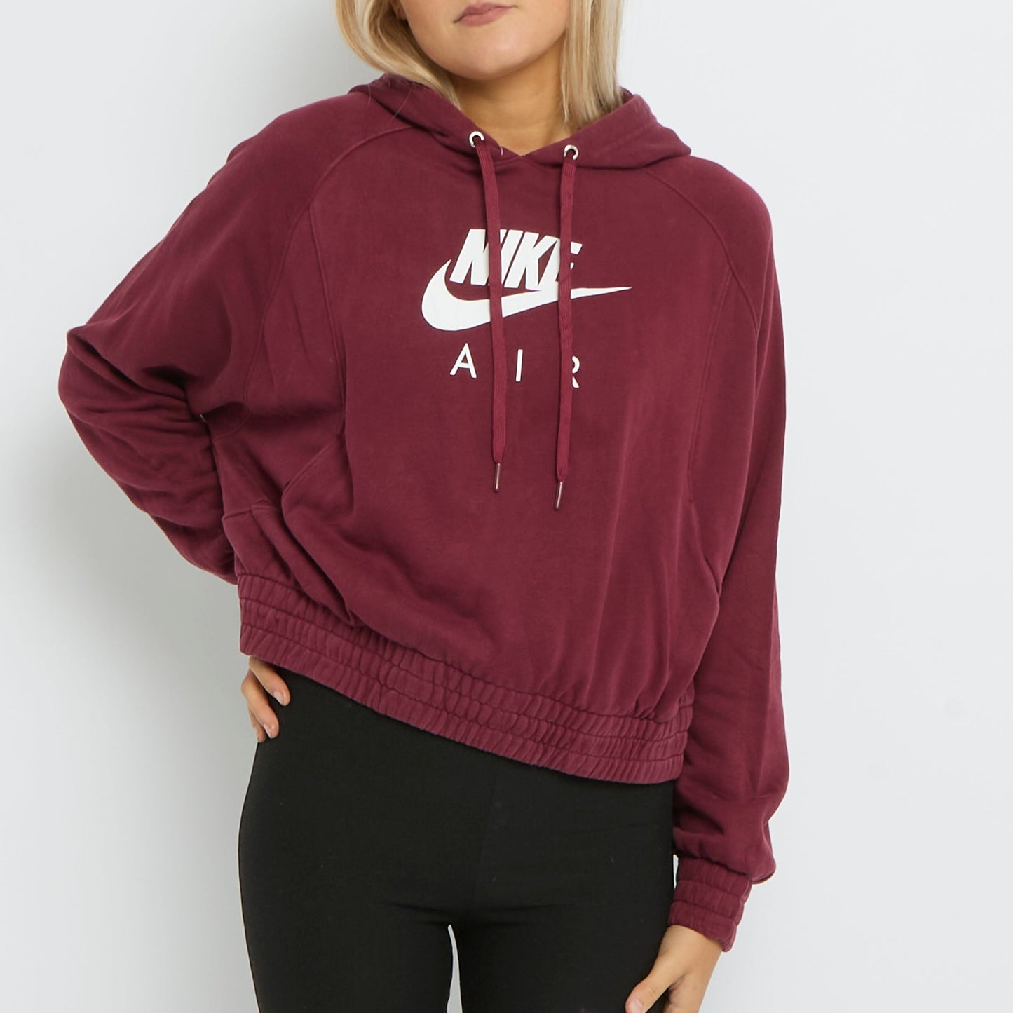 Nike Logo Hooded Sweater - UK 12