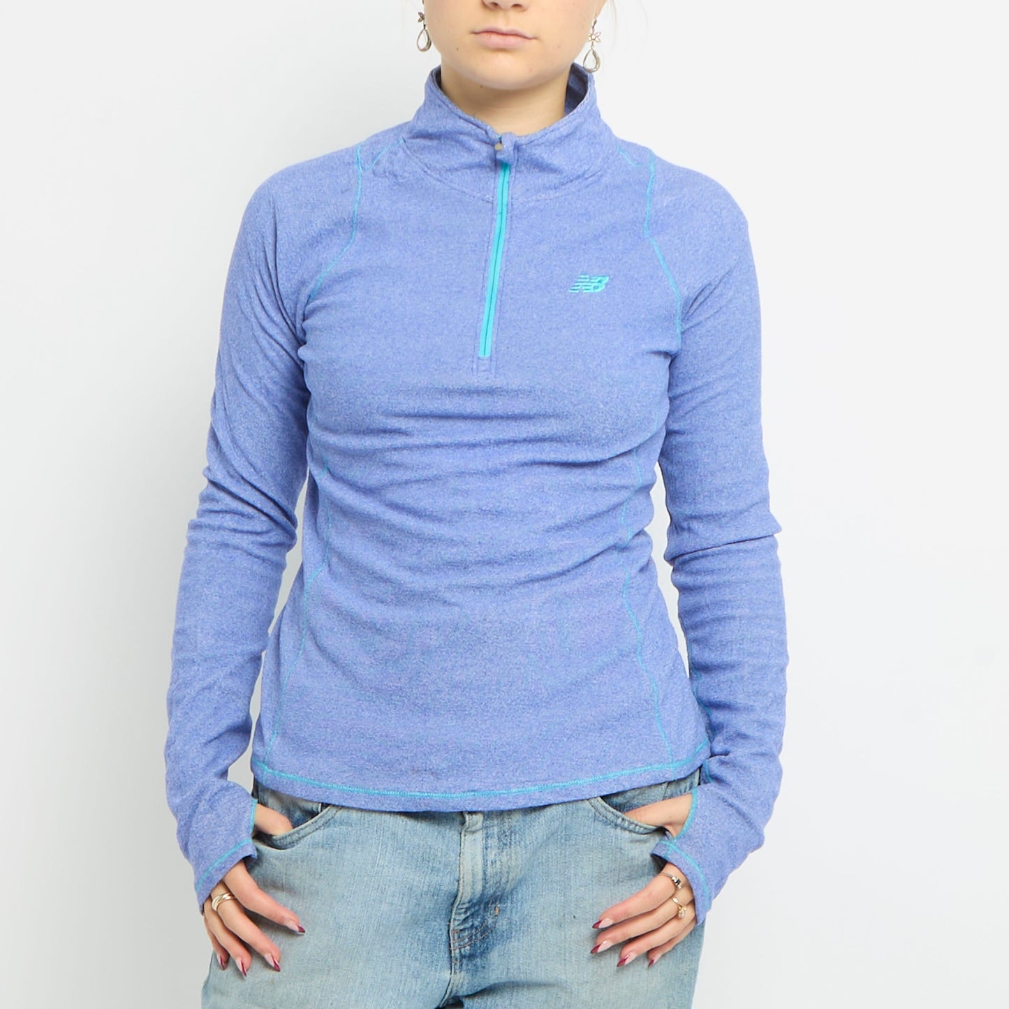 New Balence 1/4  ZIp Polar Fleece - UK 12