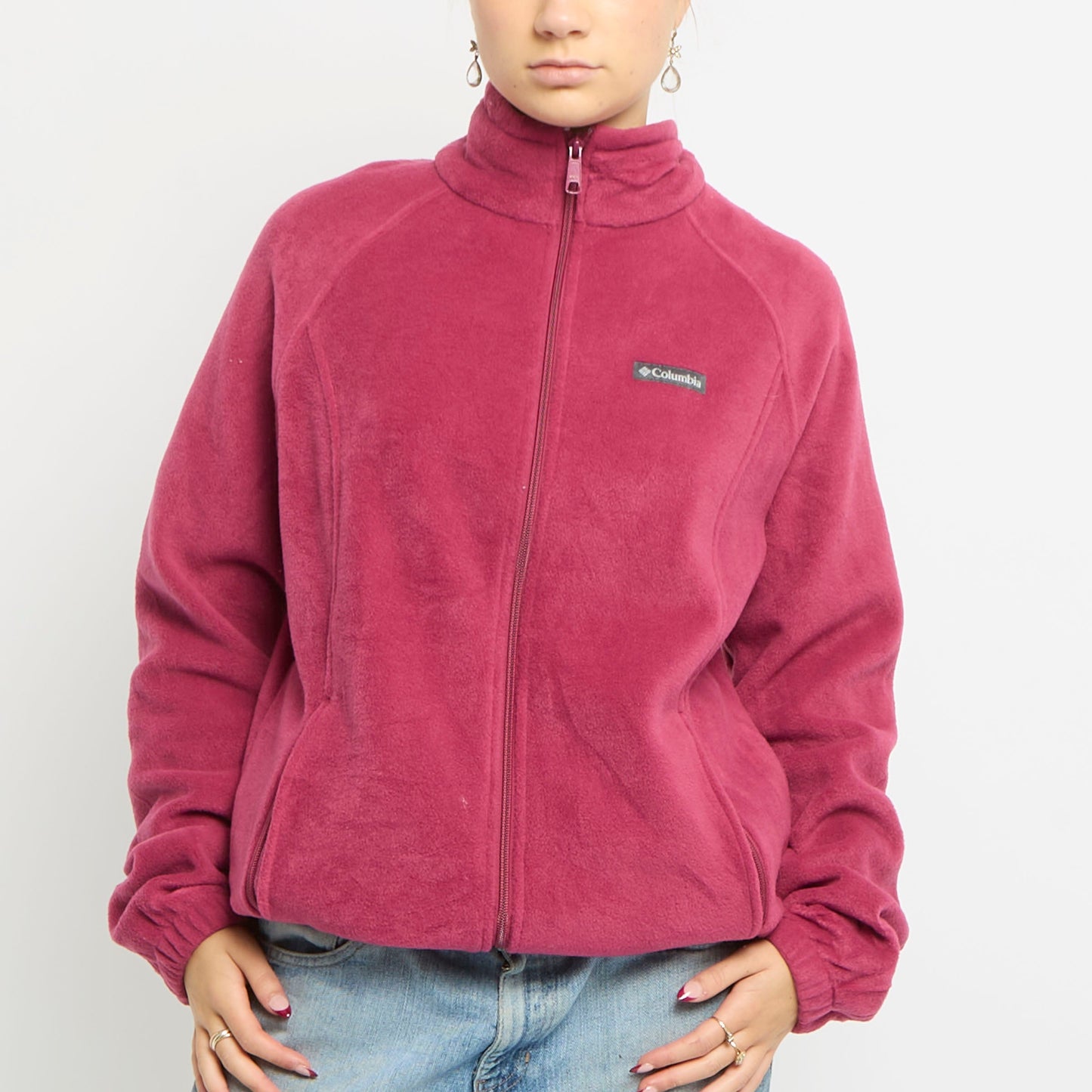 Columbia Full Zip Polar Fleece - UK 14