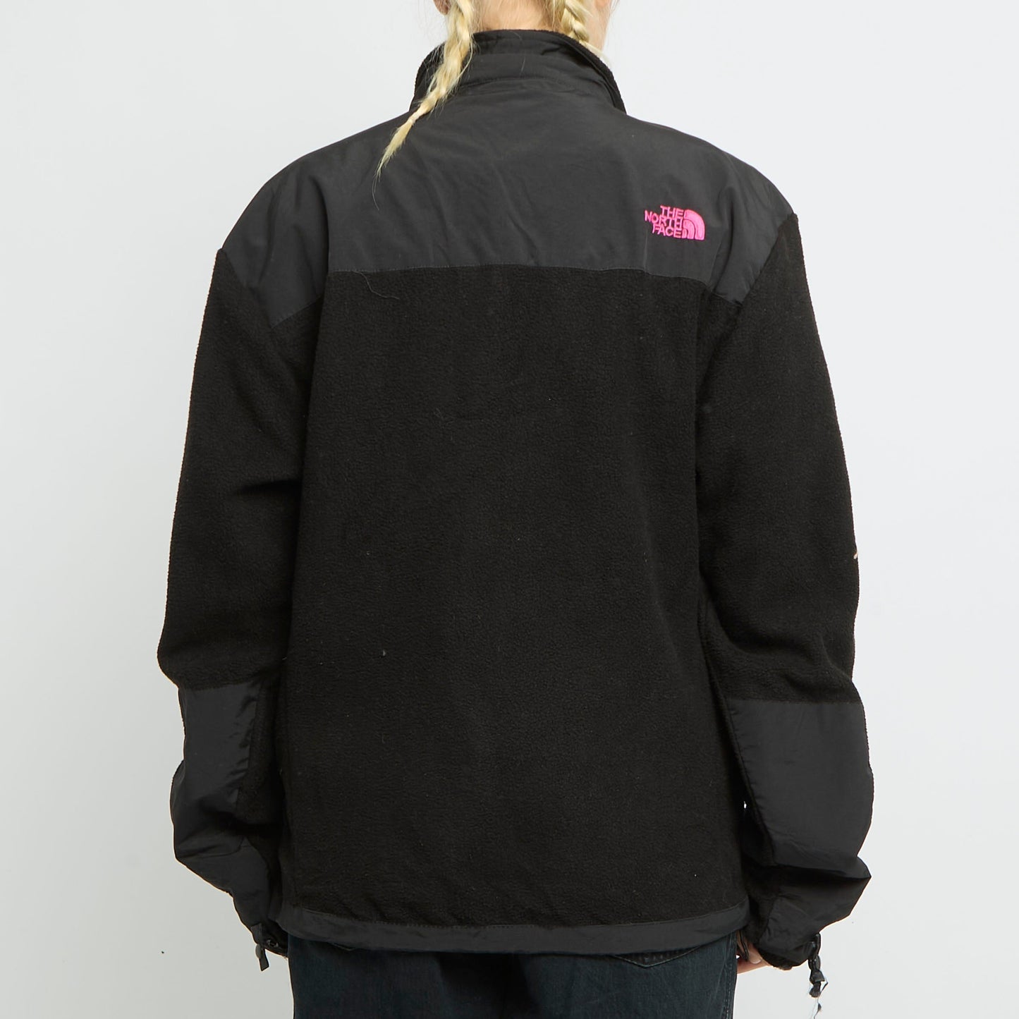 The North Face Contrast Colour Nylon Fleece- UK 16