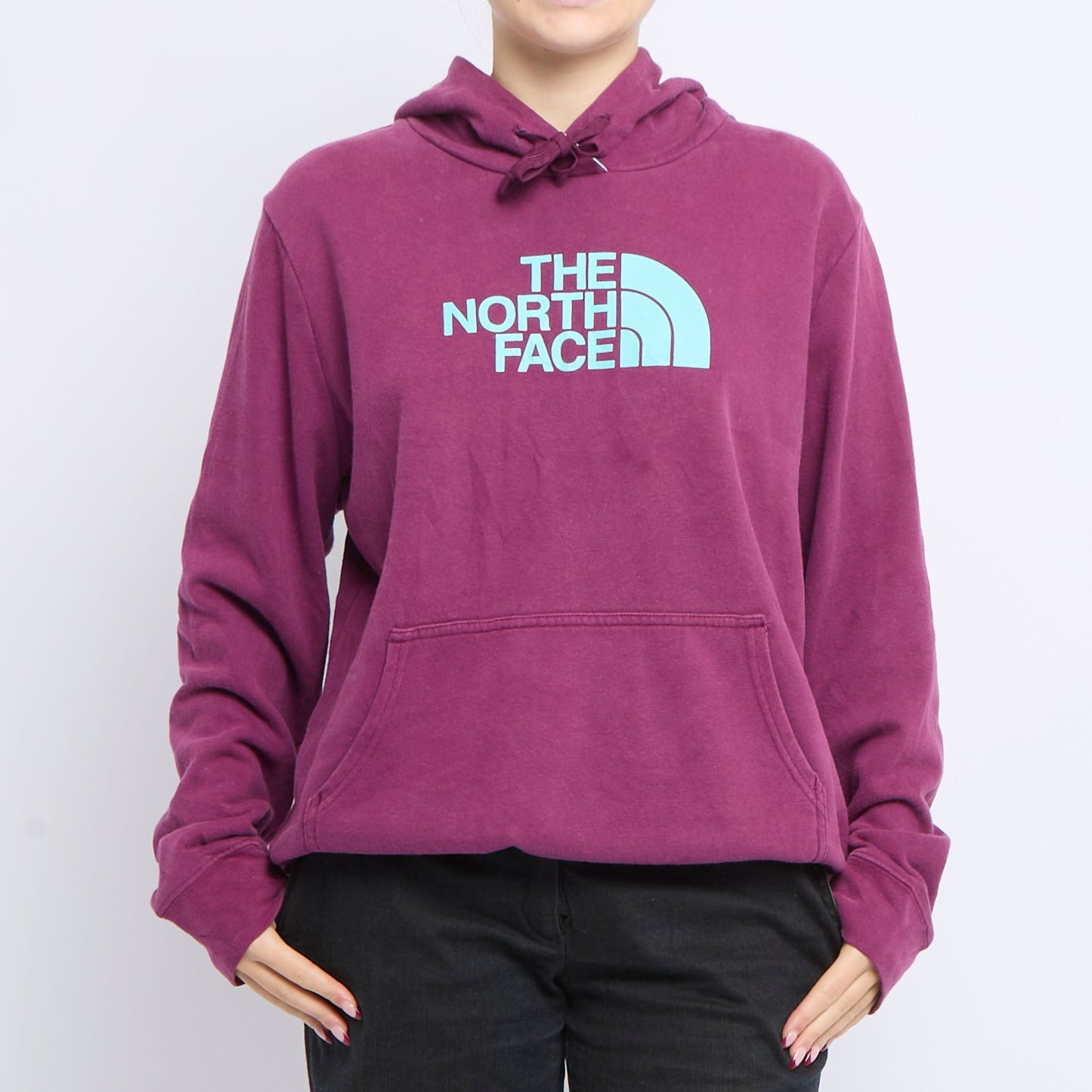 THE NORTH FACE Contrast Lined Hoodie - UK 16