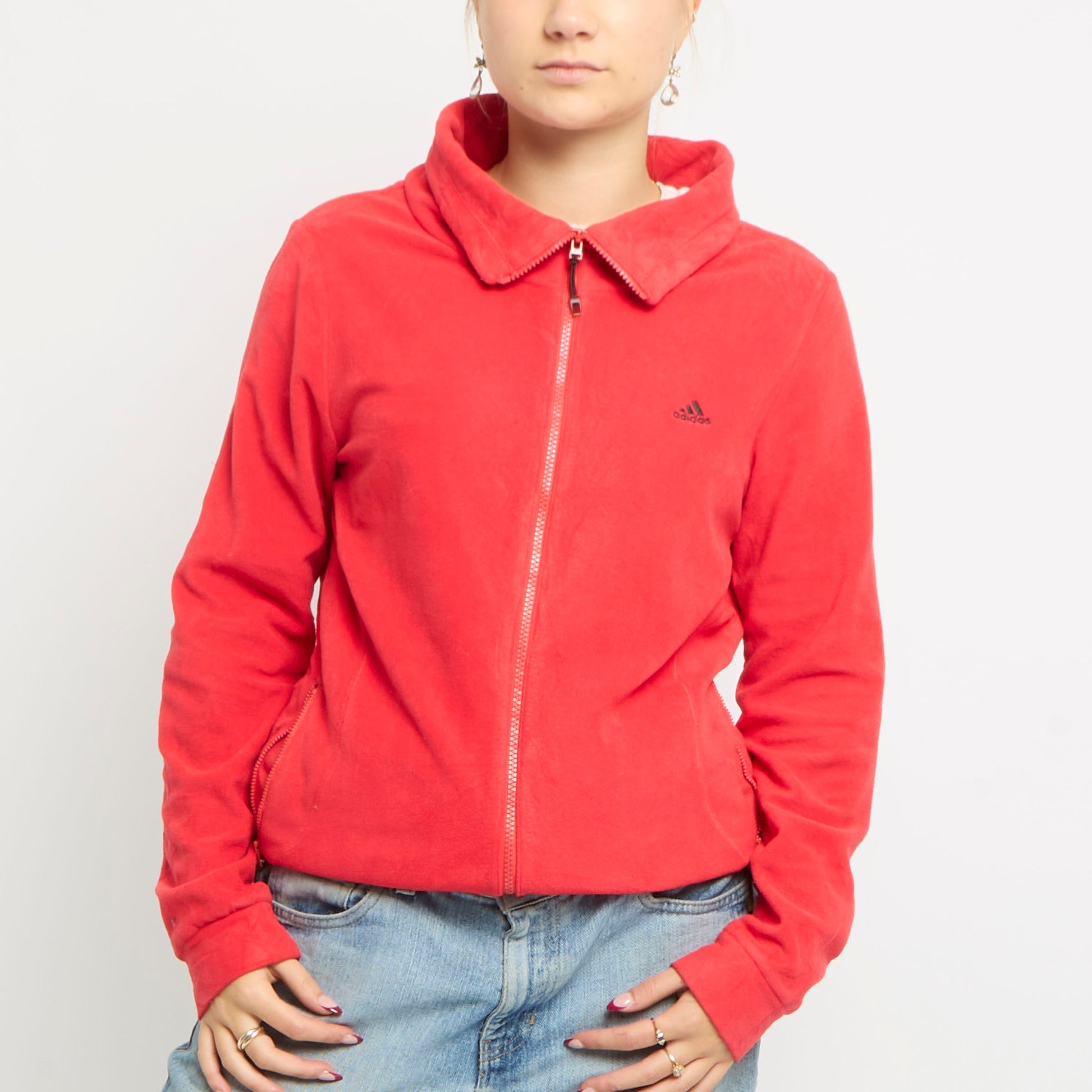 Adidas Full Zip Polar Fleece - UK 18