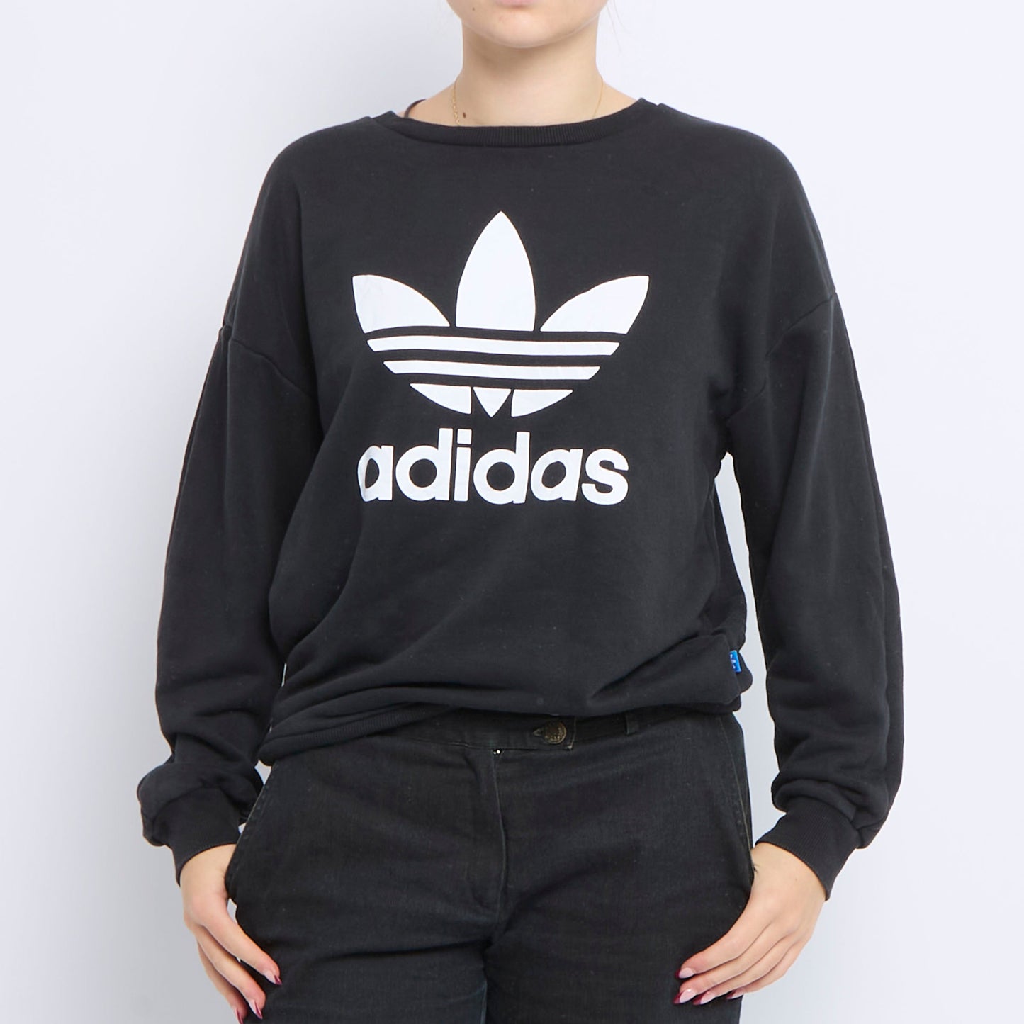 Adidas Logo Sweatshirt - UK 6