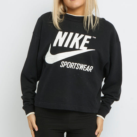 Nike Logo Crewneck Sweater - UK 8