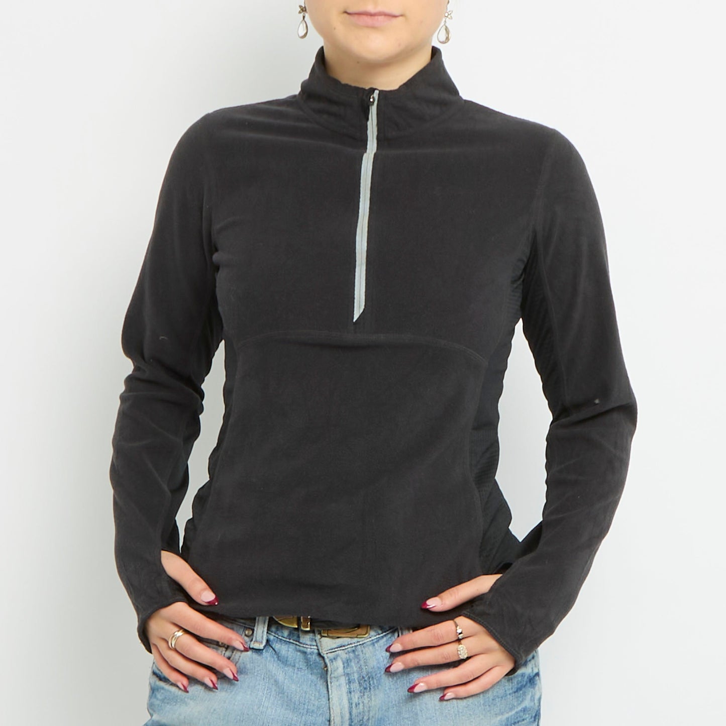 New Balence 1/4  ZIp Polar Fleece - UK 8