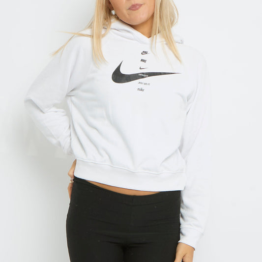 Nike Logo Hooded Sweater - UK 8