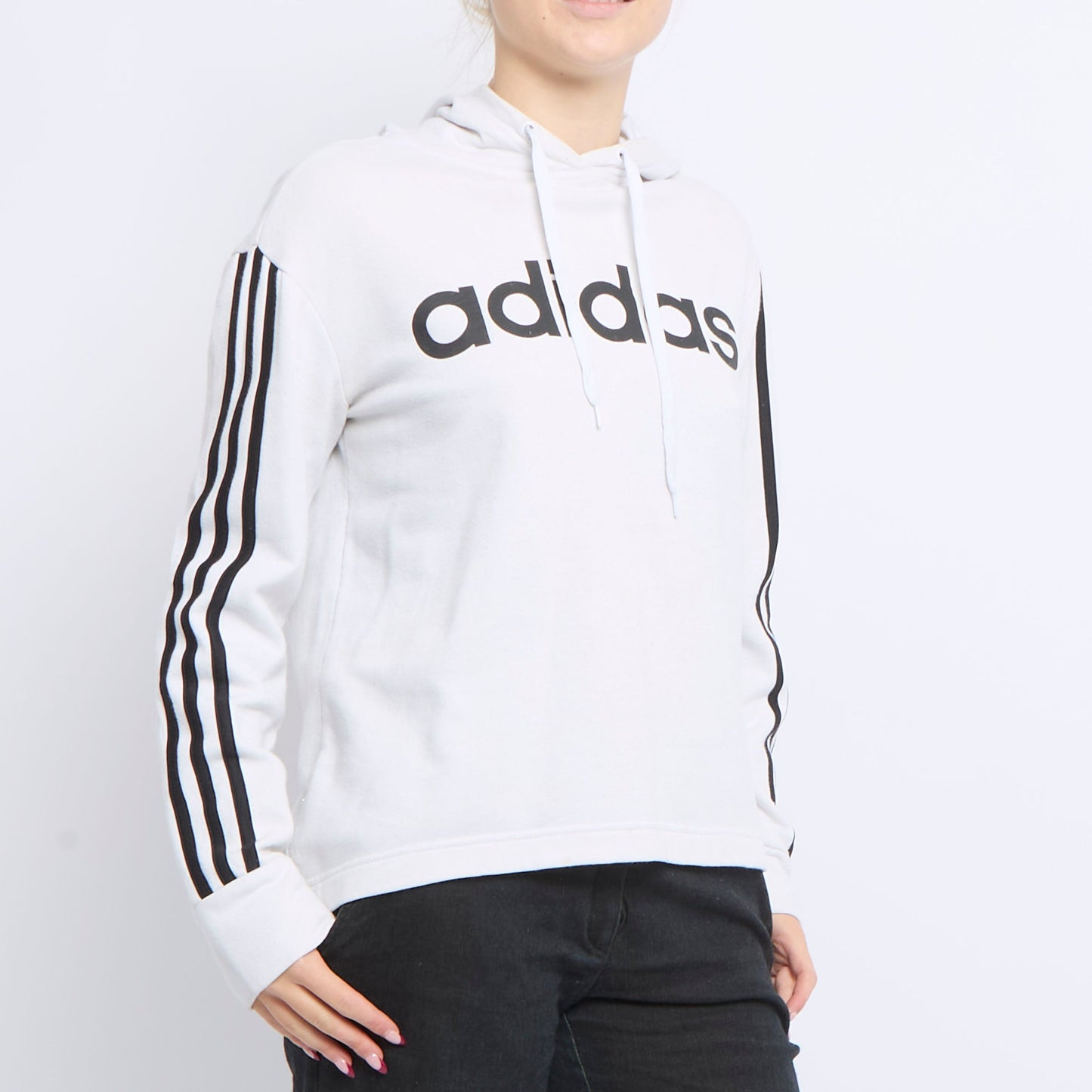 Adidas Logo Sweatshirt - UK 8