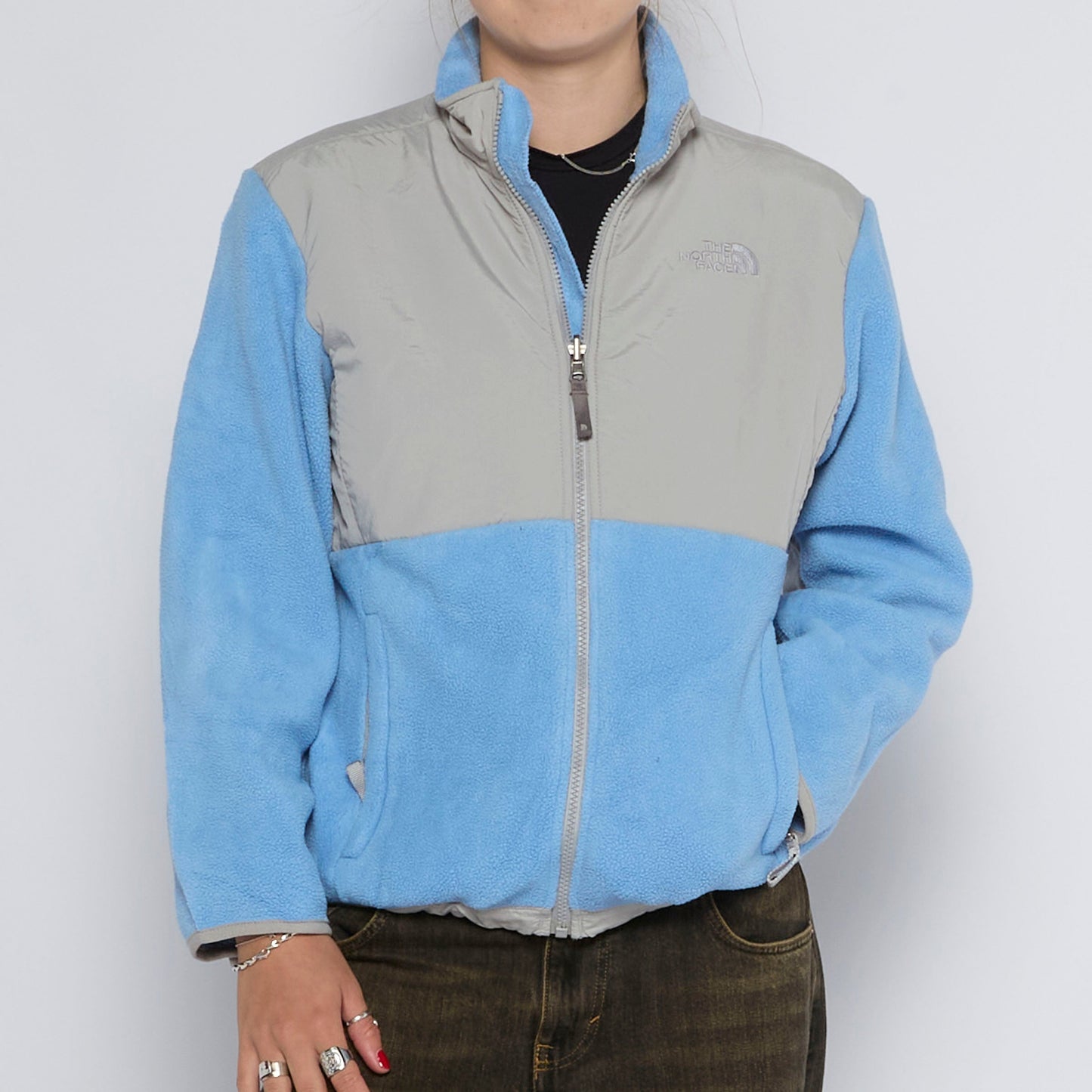 North Face Full Zip Fleece - L