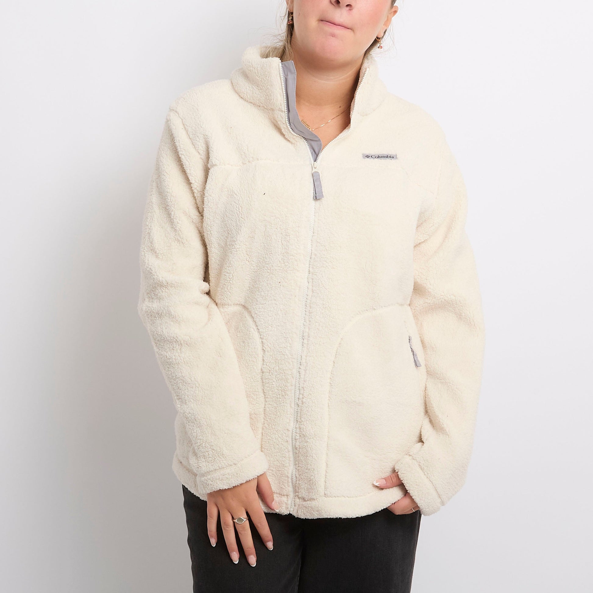 Columbia Full Zip Fluffy Fleece - L