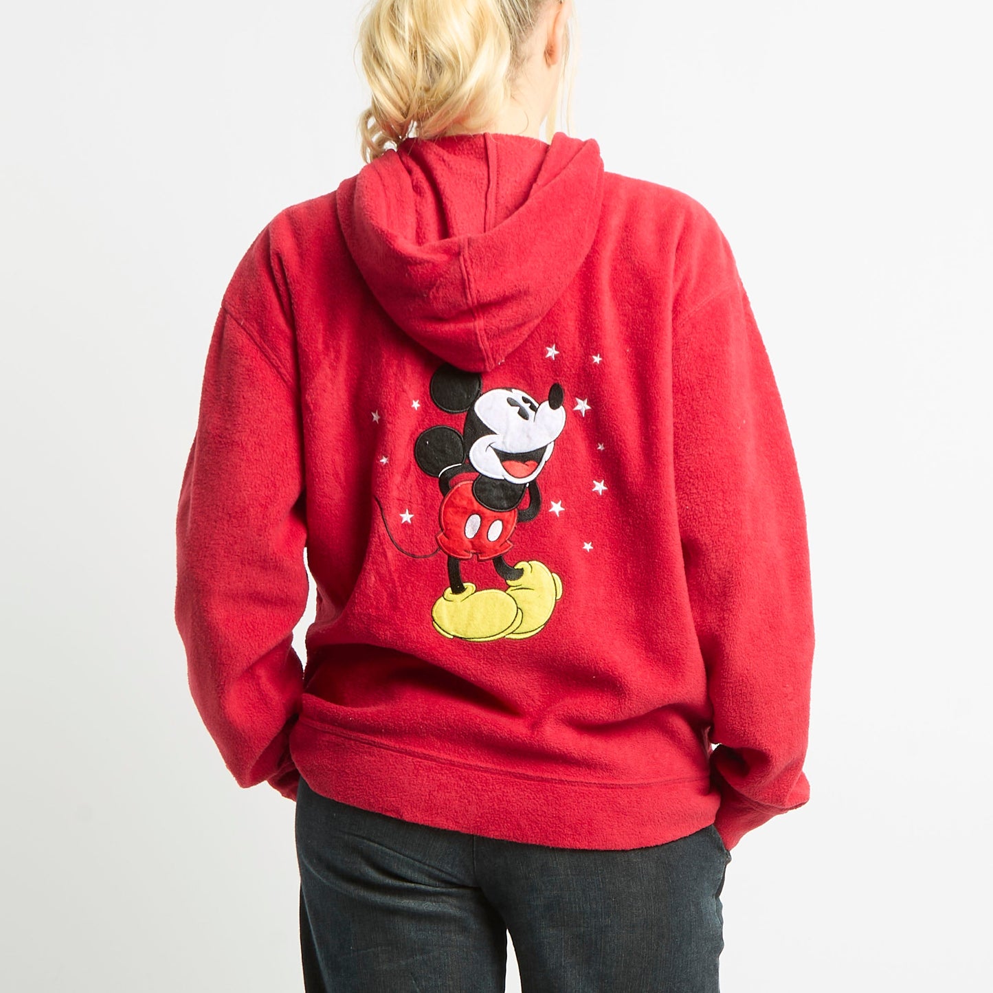 Disney Mickey Mouse Hooded Fleece - L