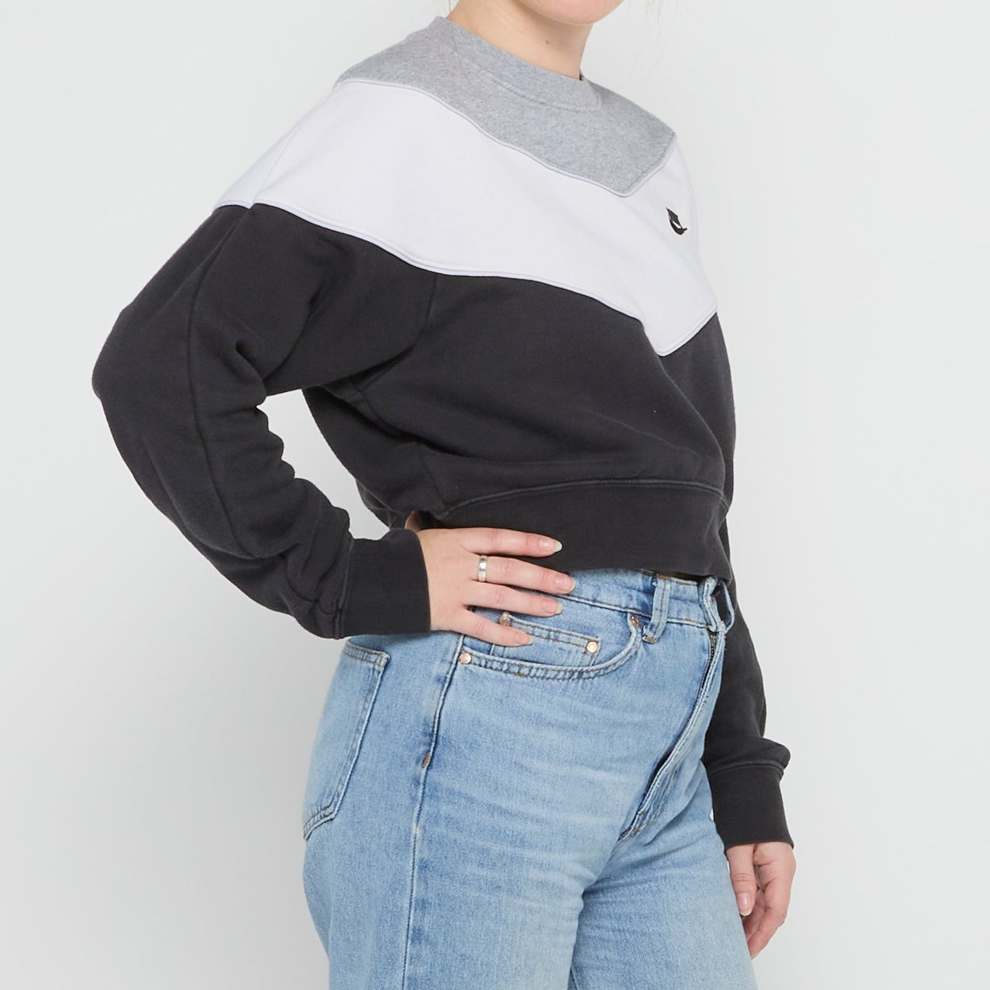 Nike Contrast Panel Sweatshirt - M