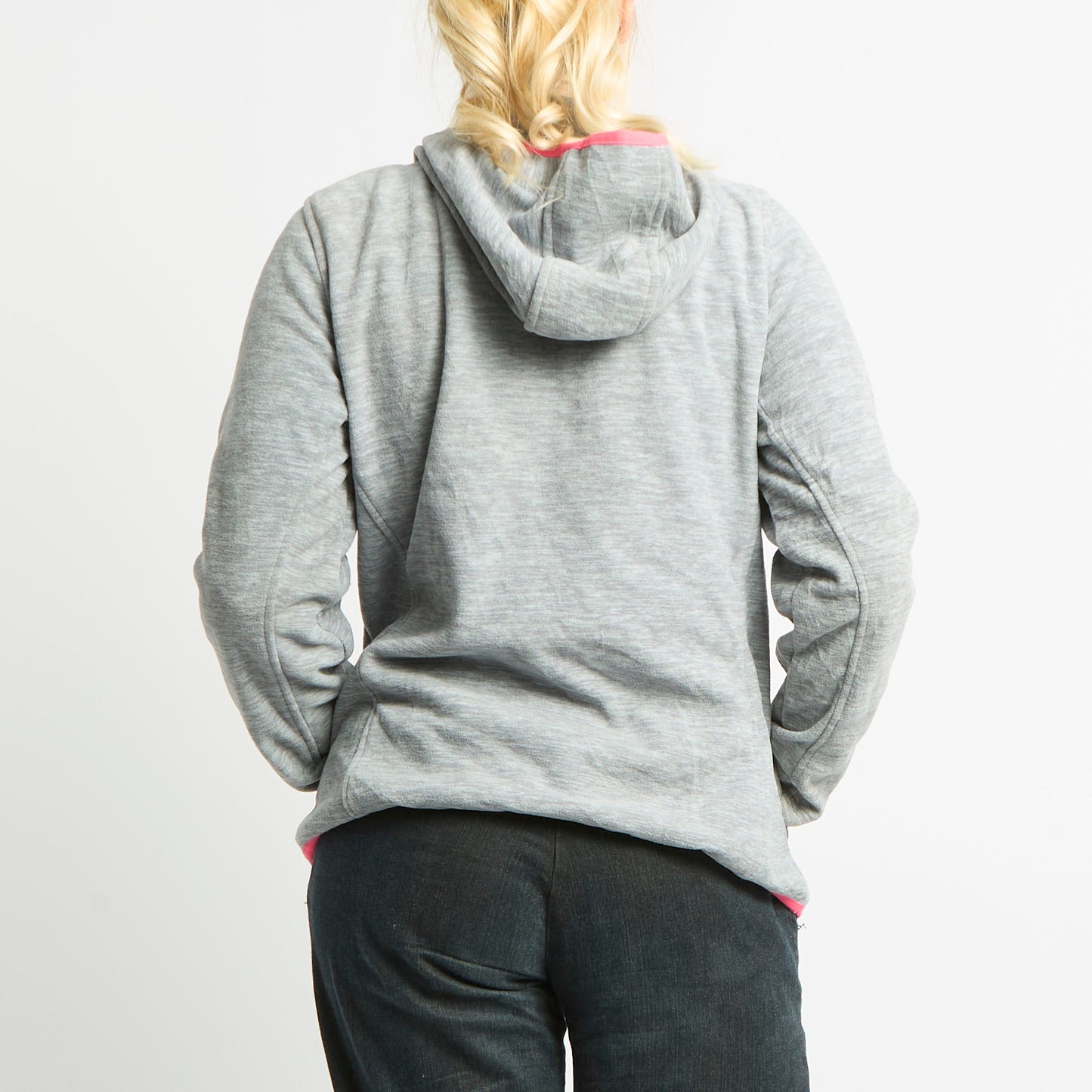 New Balance Fleece With Front Pocket And Contrast Binding - M