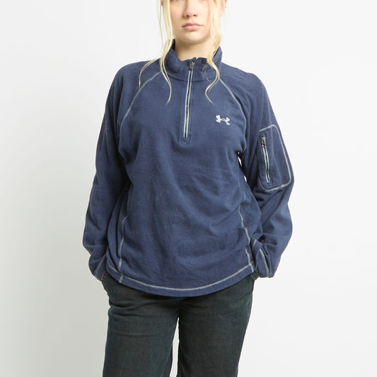 Under Armour Contrast Stitch Fleece With Arm Pocket - M