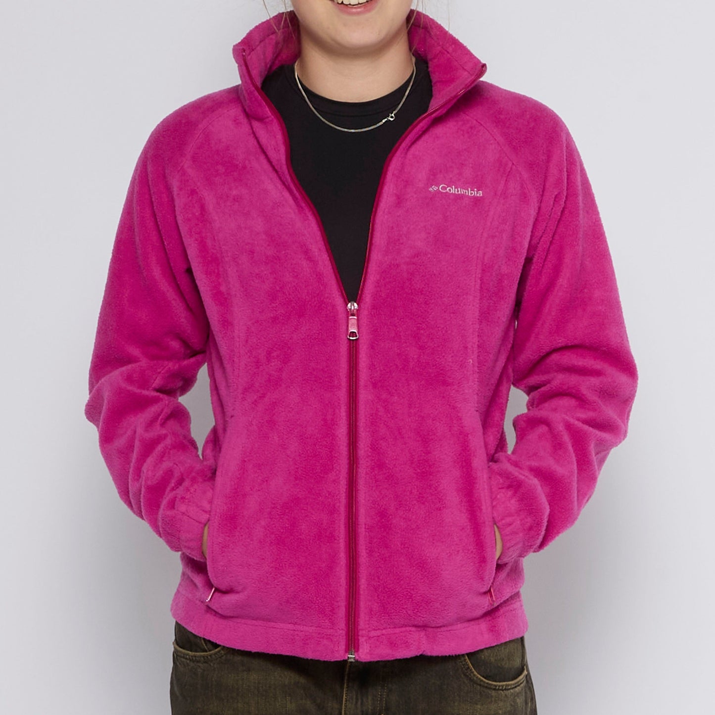 North Face Full Zip Fleece - S