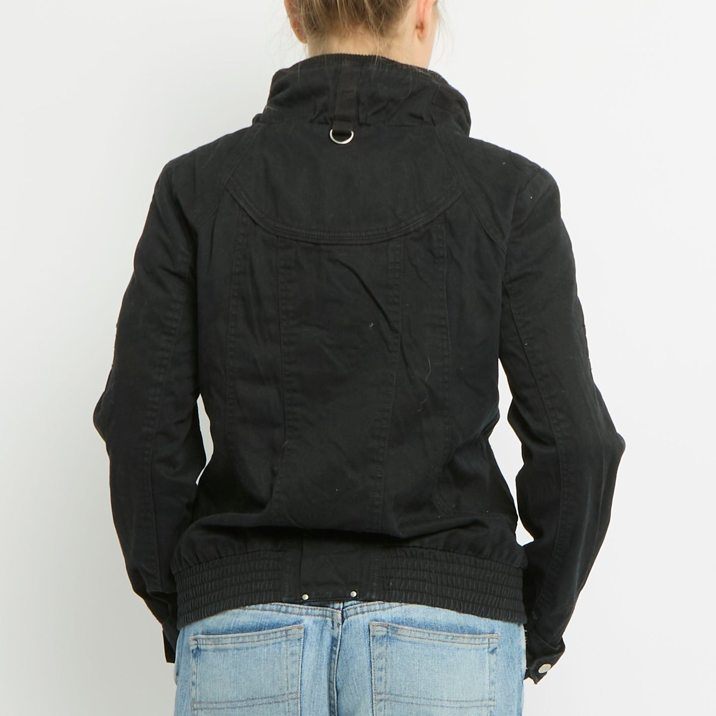 Button Detail Utility Jacket - UK 10