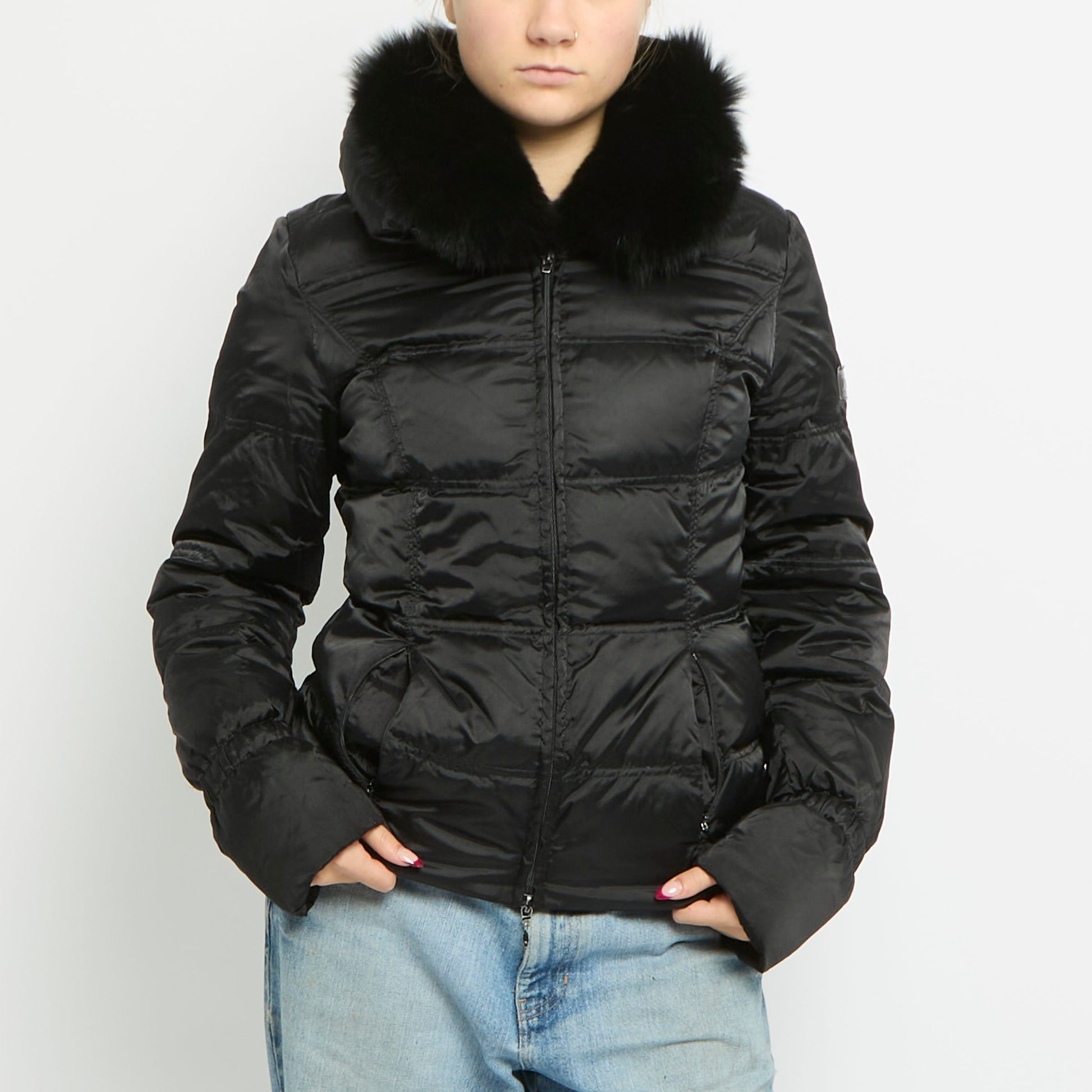 Phard Fur Collar Padded Jacket - UK 10