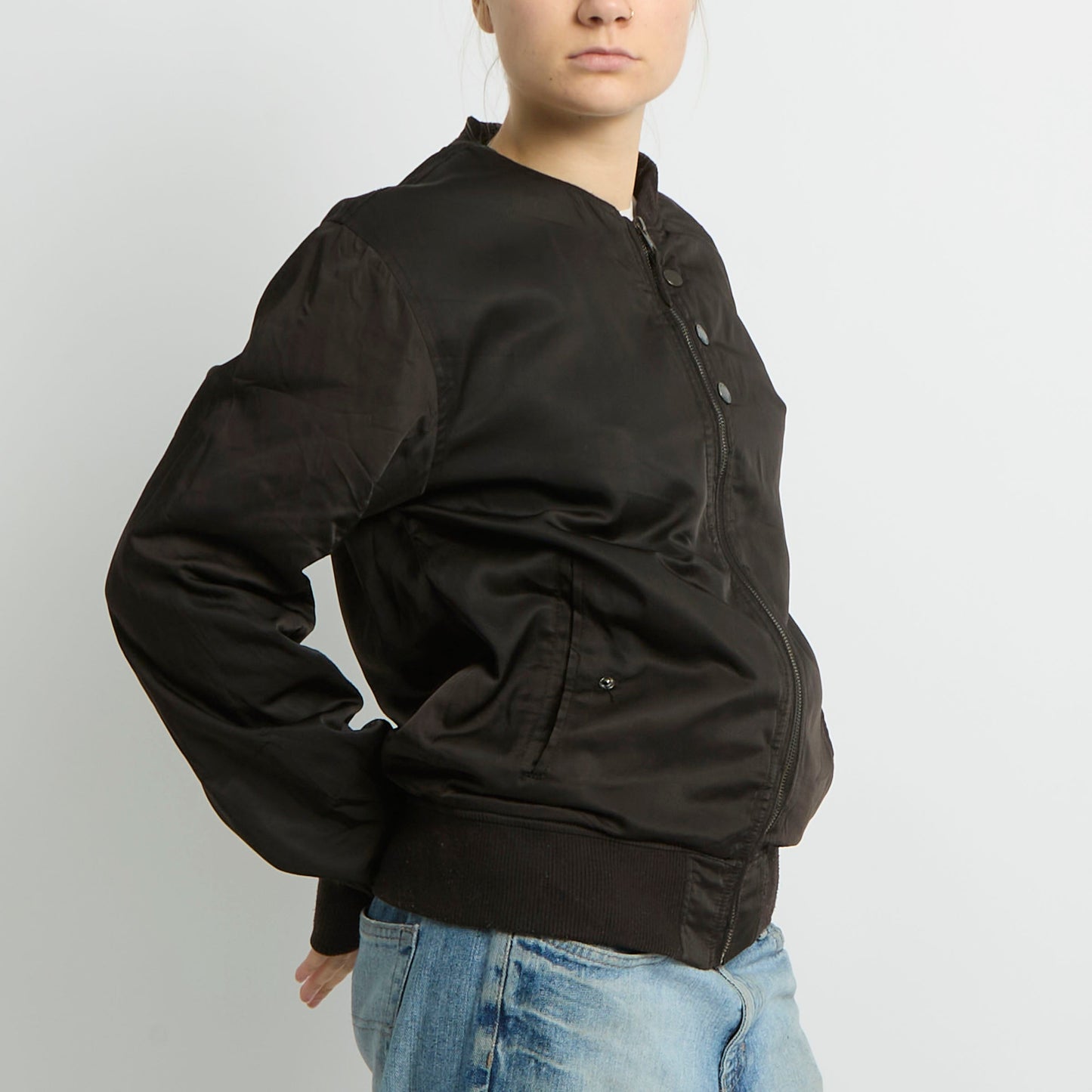 Flight Style Bomber Jacket - UK 10