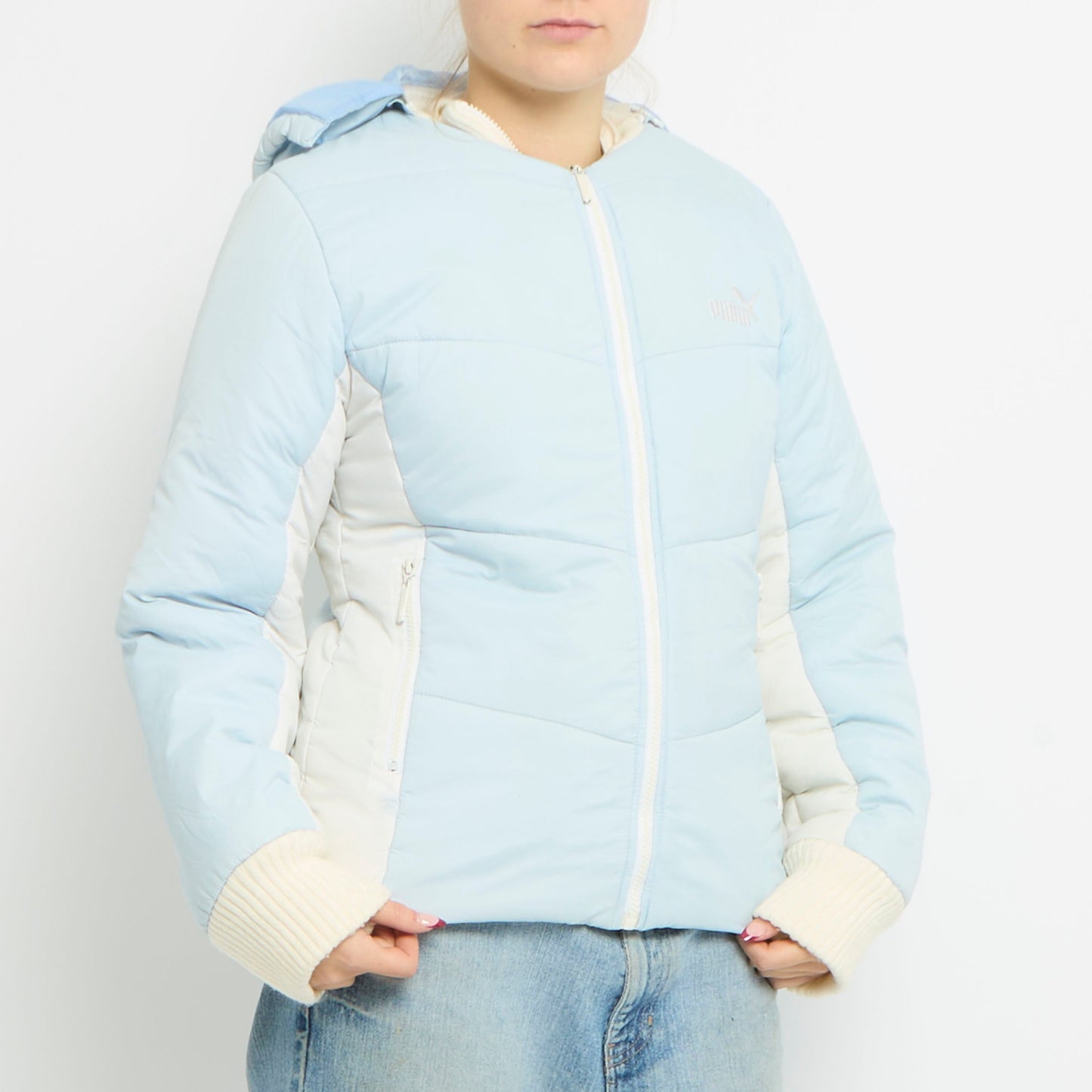 Puma Ribbed Collar Jacket - UK 10