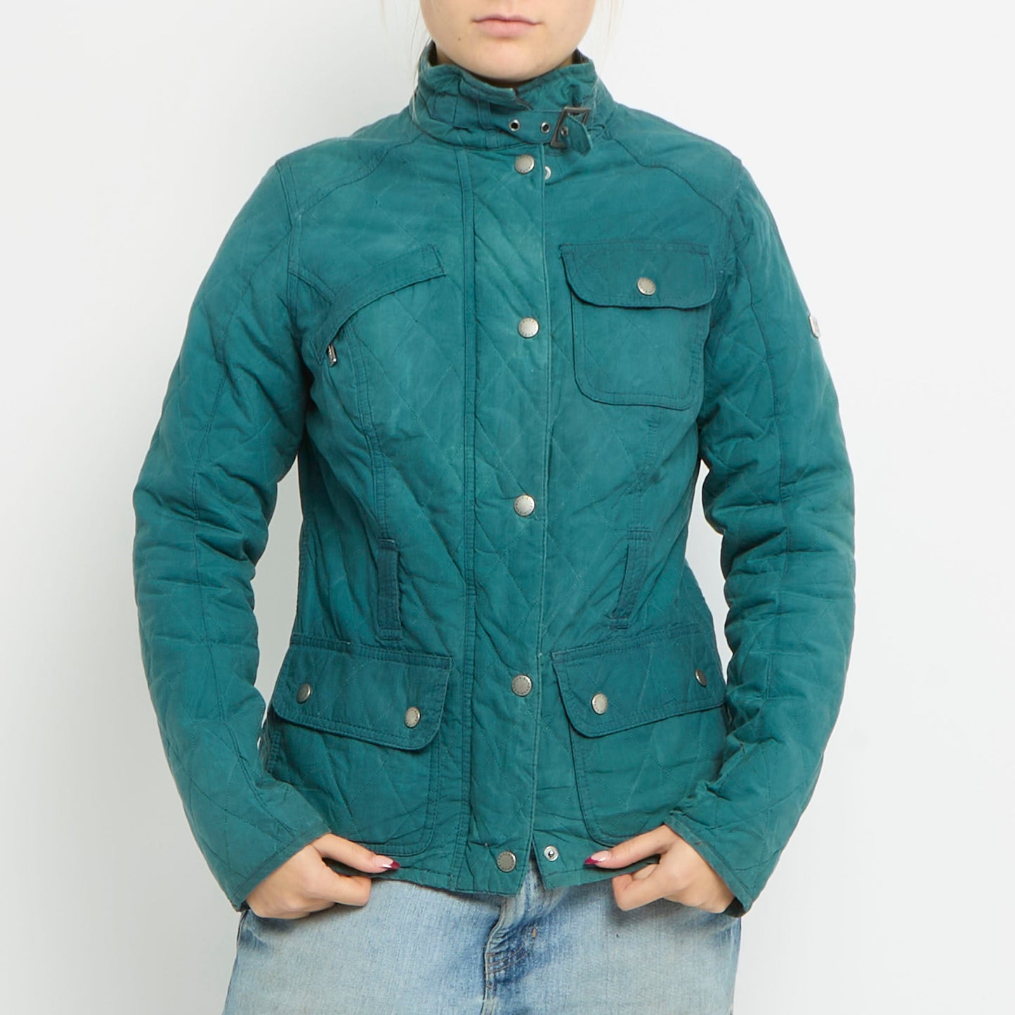 Barbour Quilted Buckle Detail Jacket - UK 10