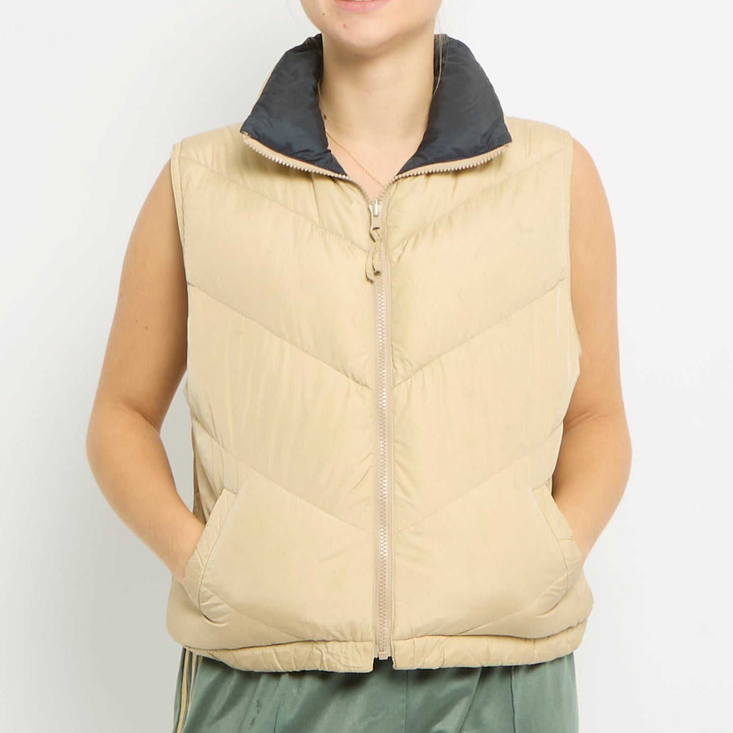 Reversible Puffer Gilet - UK 10