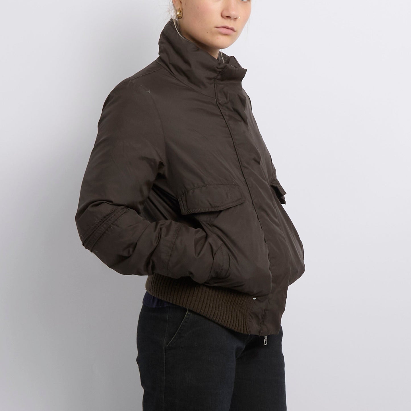 Heavy Padded Bomber Jacket- UK 10