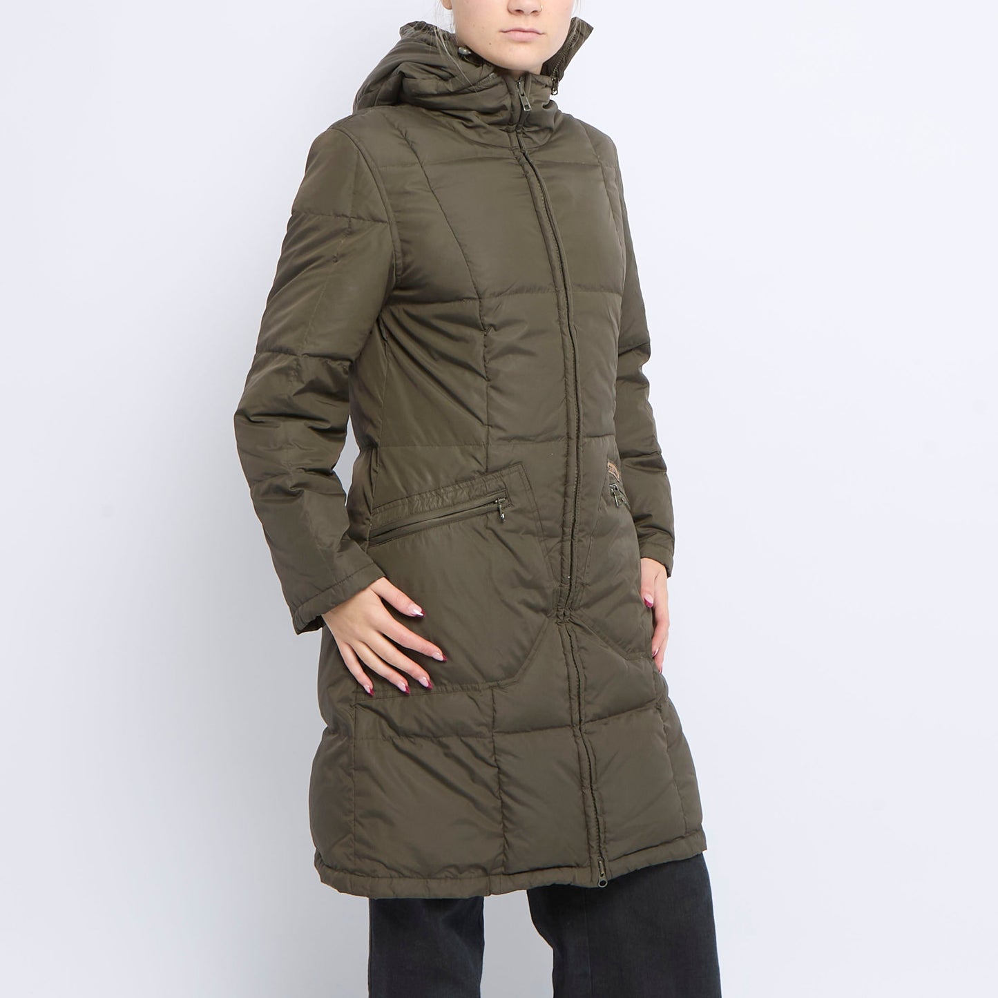 Long Puffer Coat - UK 10