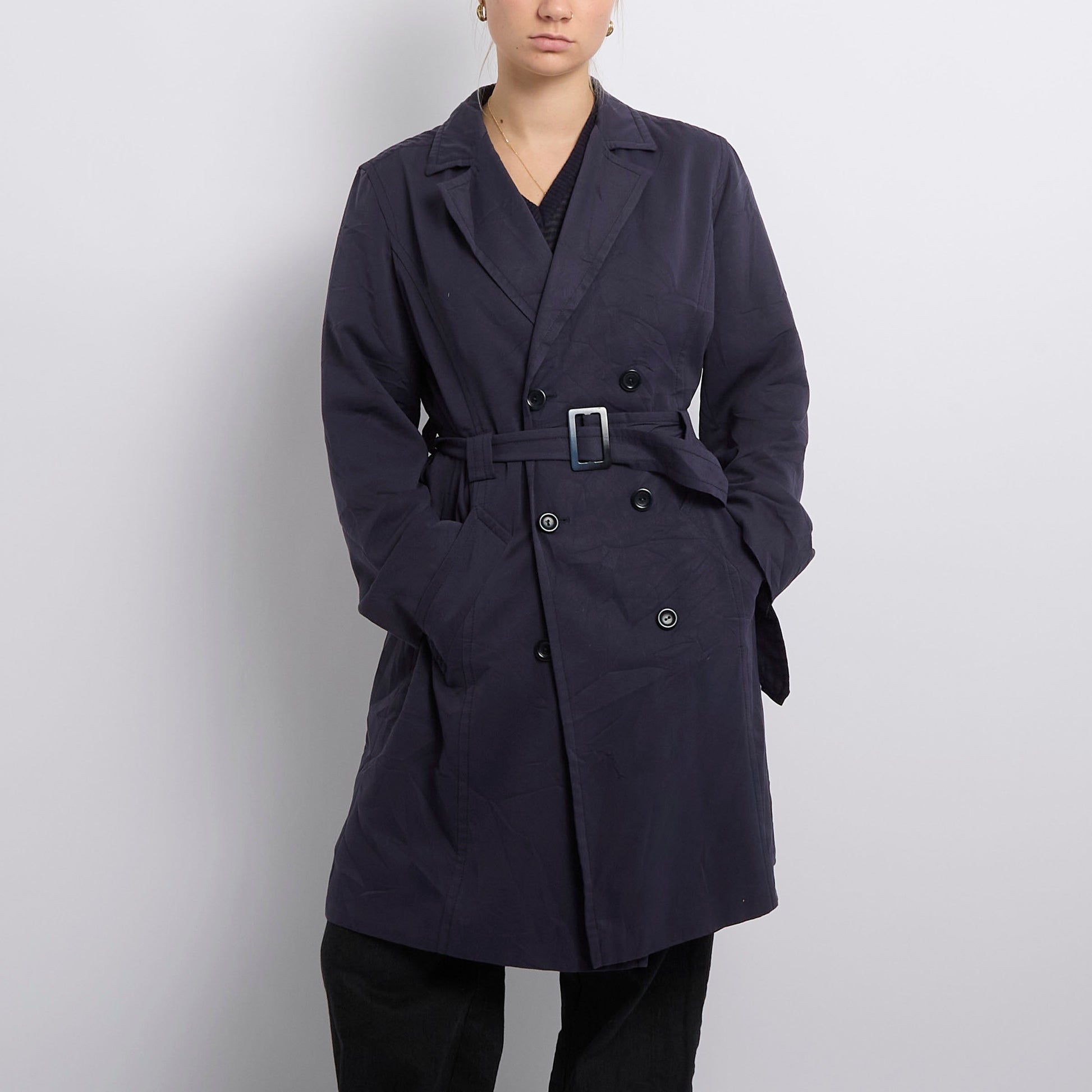 Light Weight Belted Waist Trench Coat- UK 10