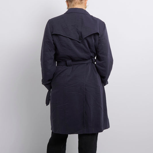 Lightweight Belted Waist Trench Coat- UK 10