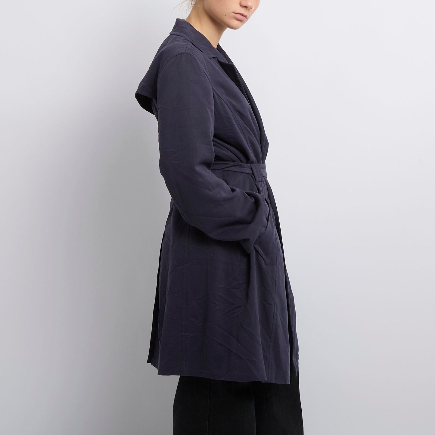 Lightweight Belted Waist Trench Coat- UK 10