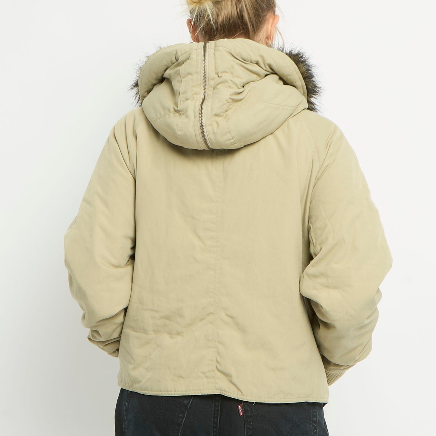 Woolrich Fur Hooded Jacket-UK 12