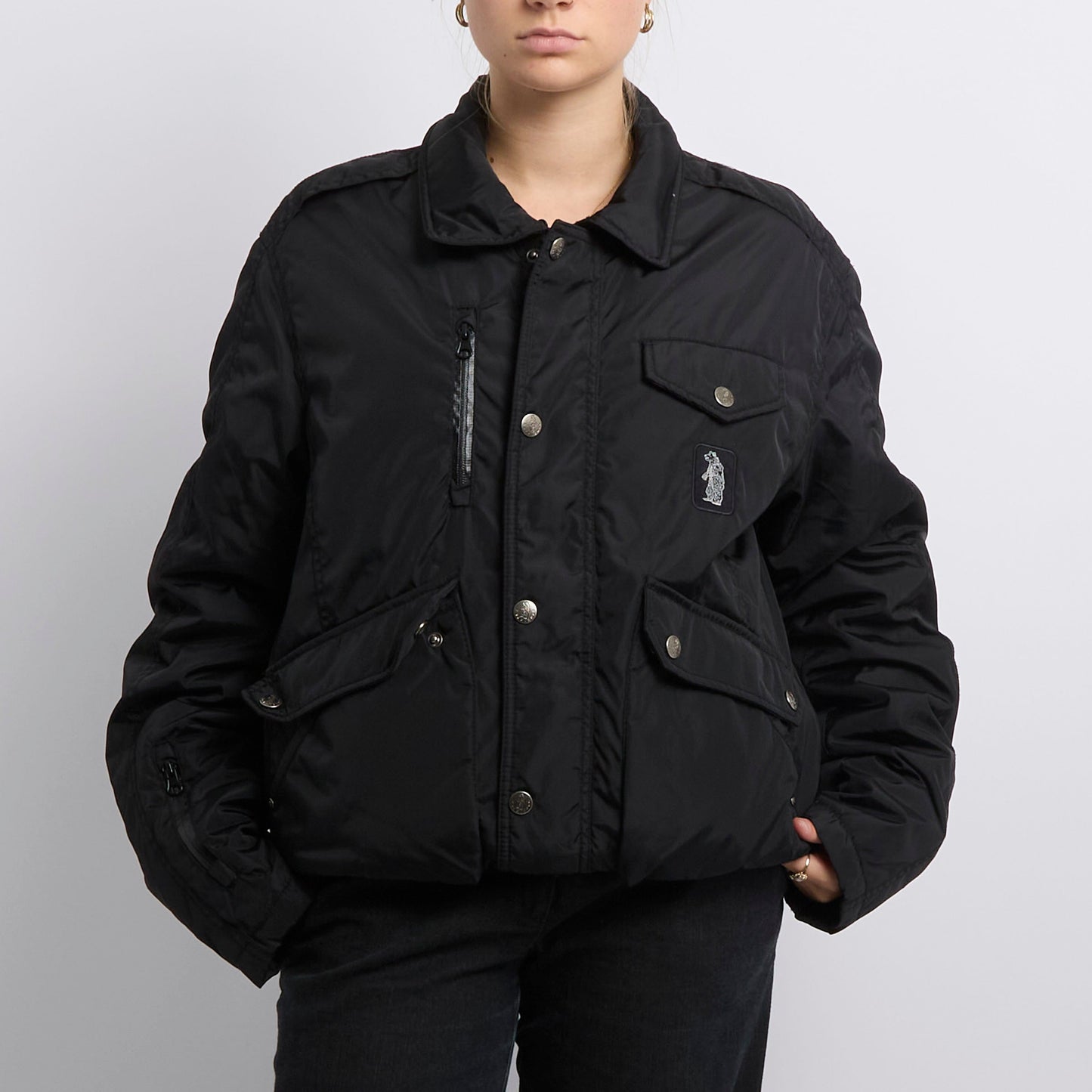 Pocket Detail Padded Puffa Jacket- UK 12