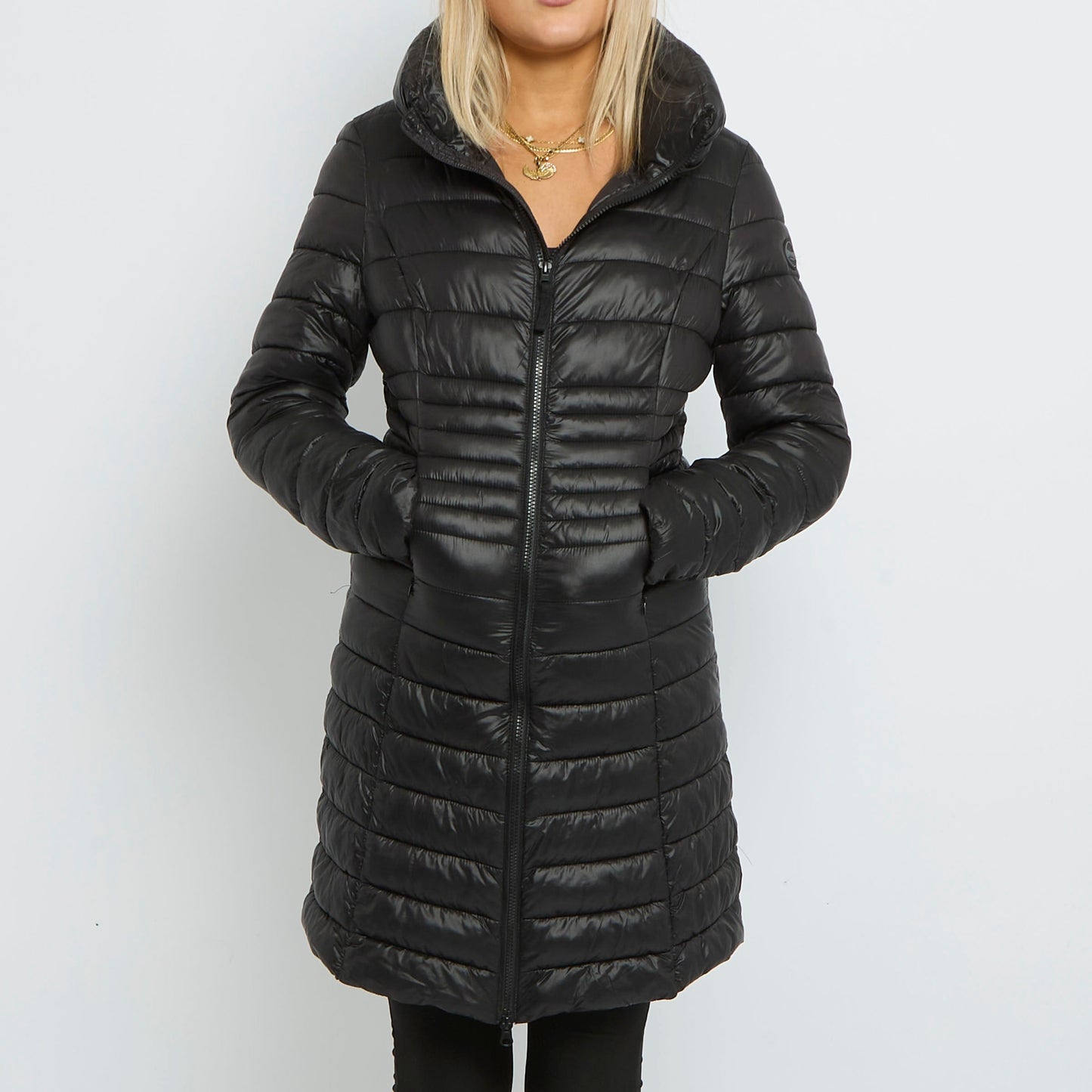 Quilted Lightweight Lionsdale Long Coat- UK 12