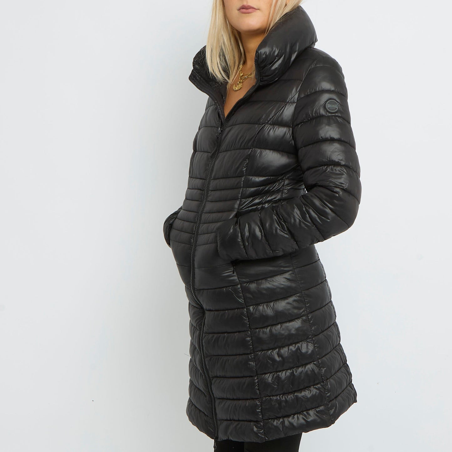 Quilted Lightweight Lionsdale Long Coat- UK 12