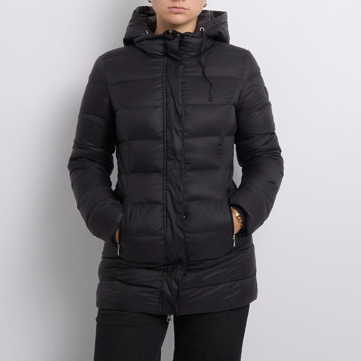 Emporio Armani Hooded Puffa Jacket-12