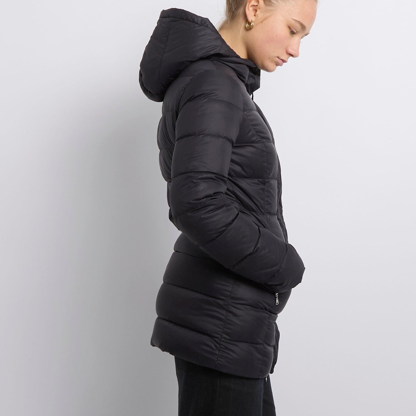 Emporio Armani Hooded Puffer Jacket-12