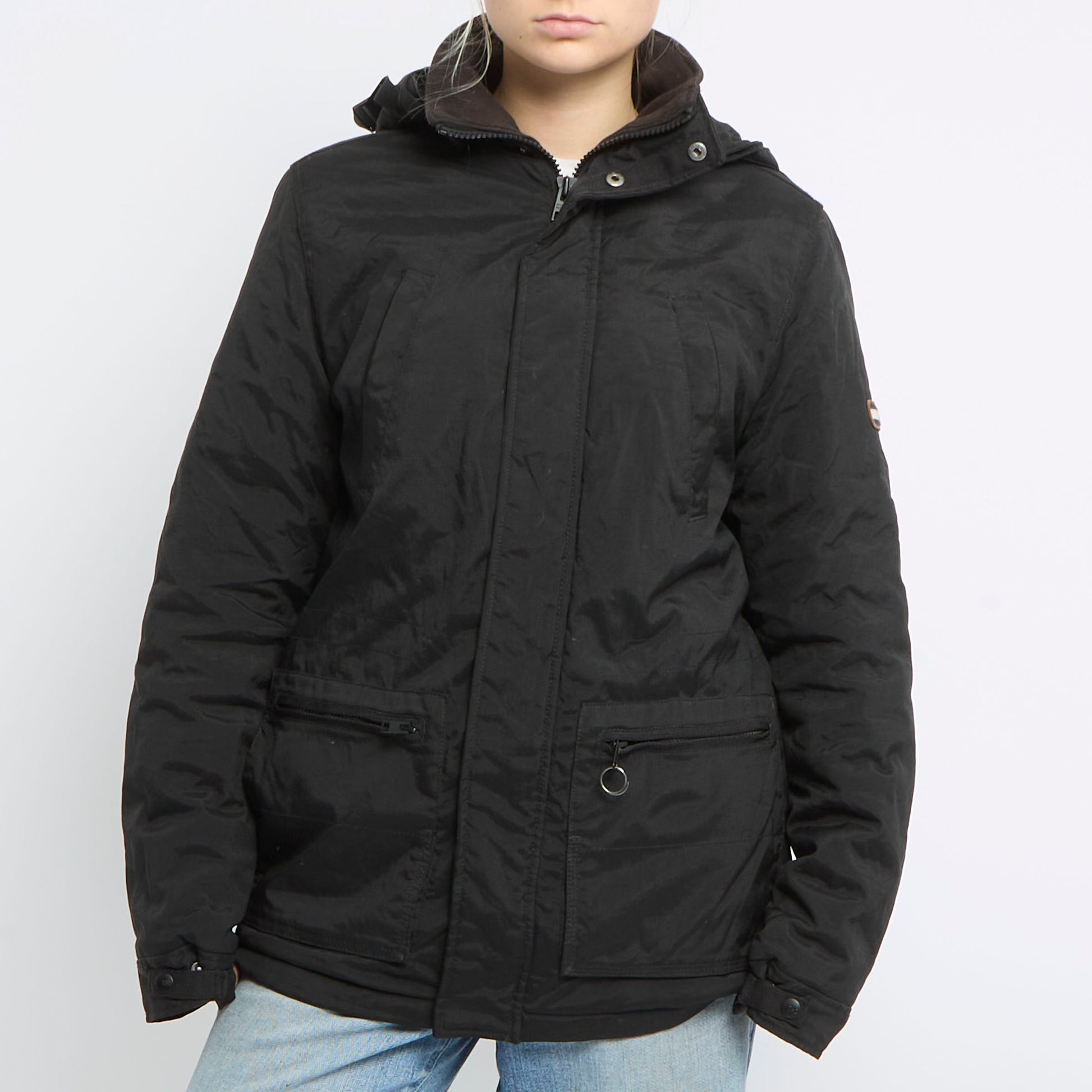 Tommy Hilfiger Heavy Padded Hooded Jacket - UK 12