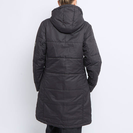 Jack WolfSkin Long Puffer Coat - UK 12