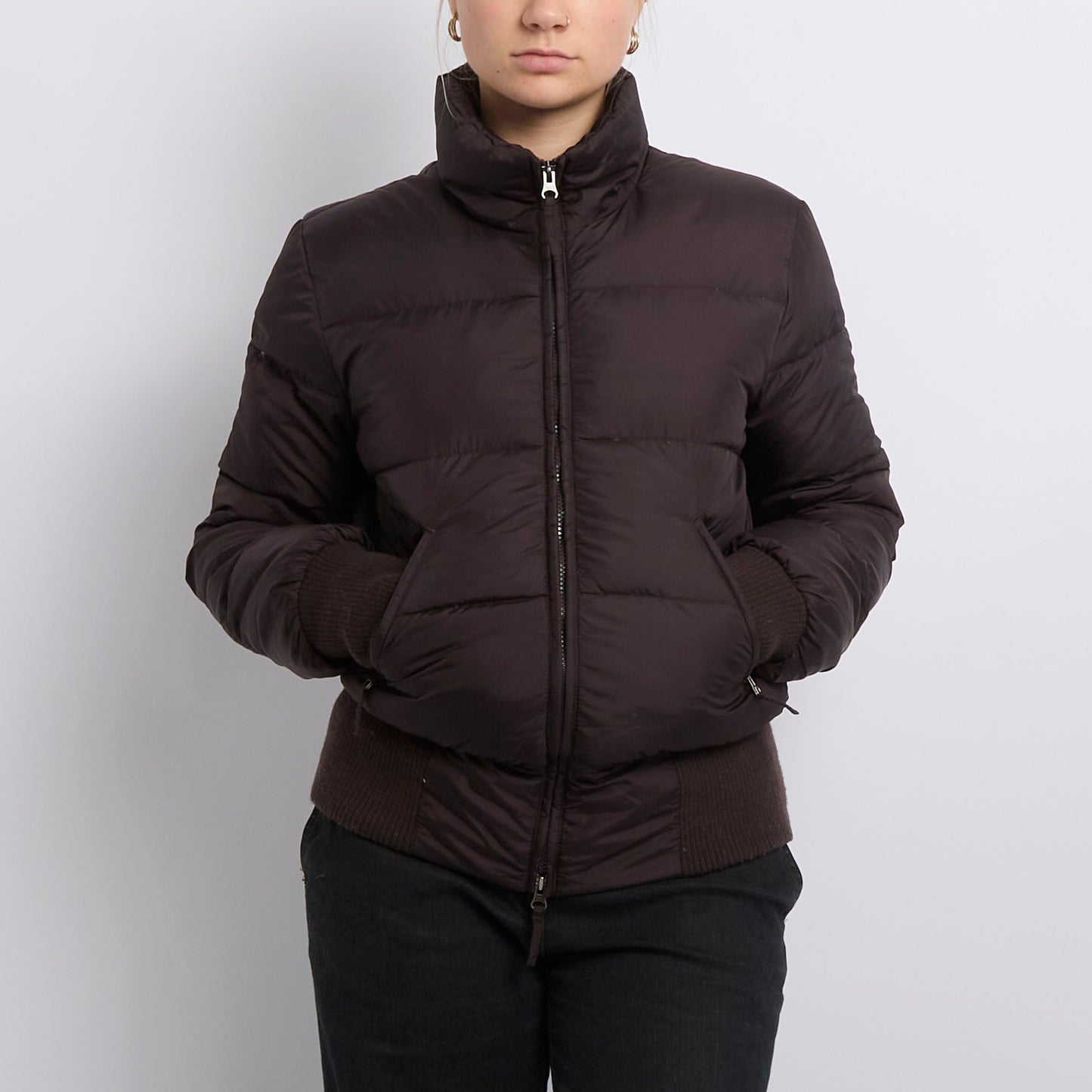 Heavy Padded Bomber Jacket- UK 12