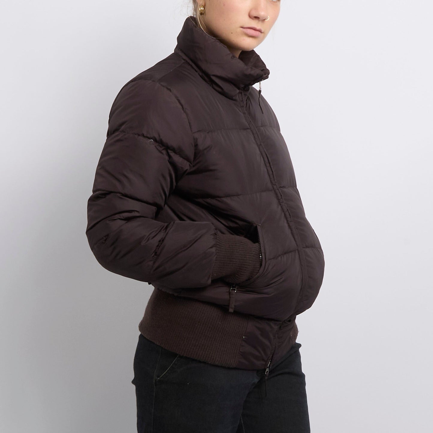 Heavy Padded Bomber Jacket- UK 12