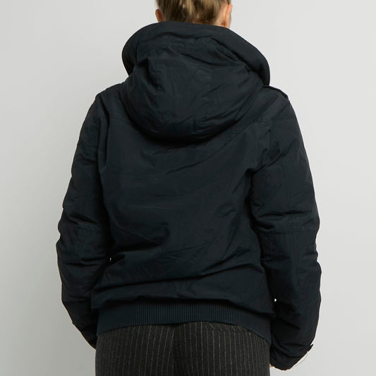 Woolrich Hooded Padded Bomber Jacket - UK 12