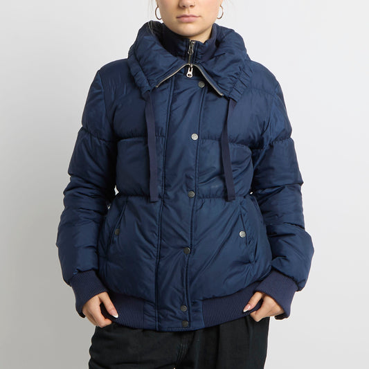 Levi's Large Collar Puffer Jacket - UK 14