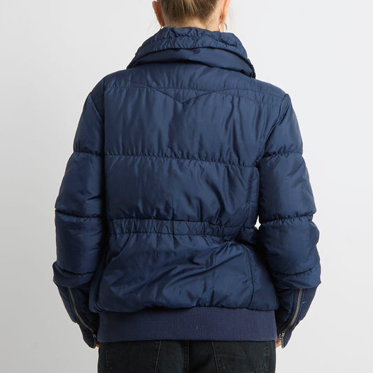 Levi's Large Collar Puffer Jacket - UK 14