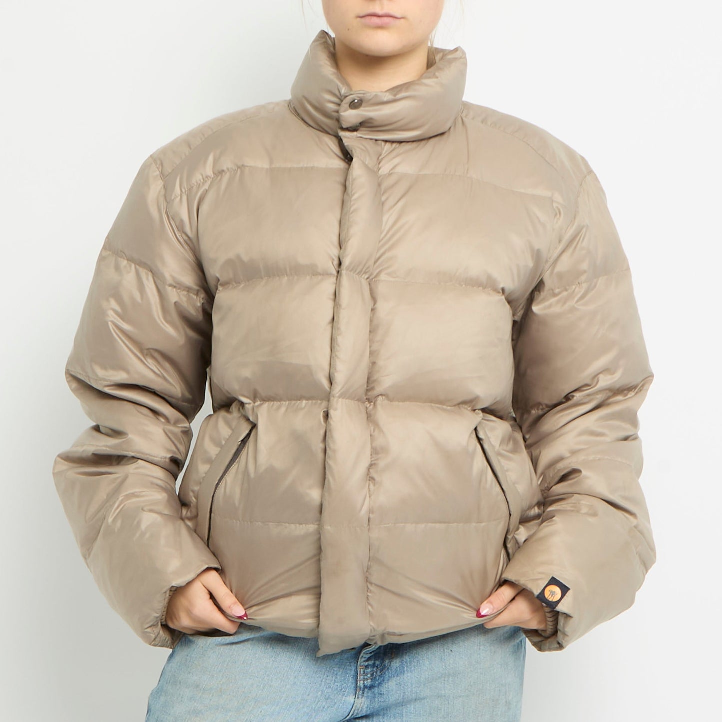 Chiese Puffer Drawstring Jacket - UK 16