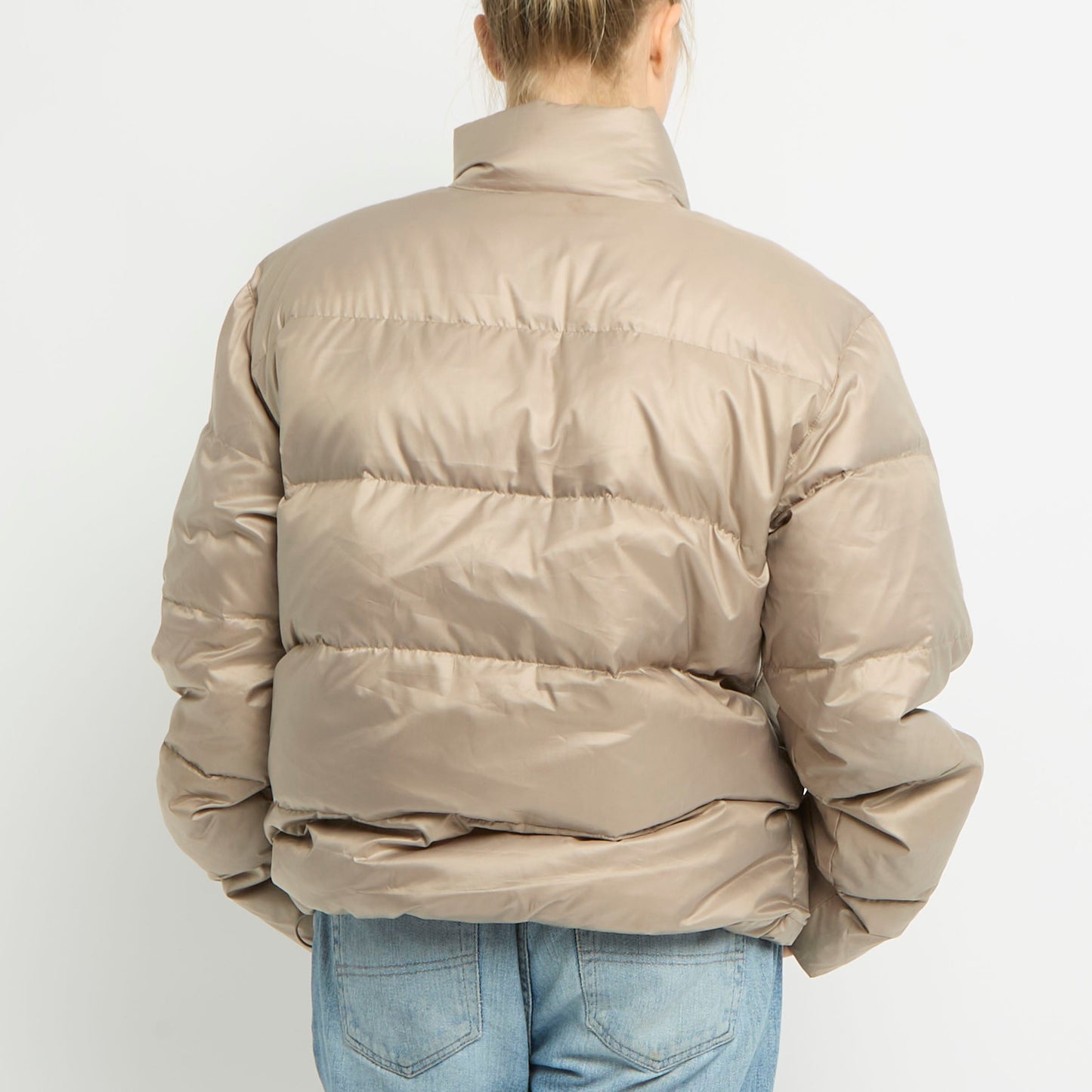 Chiese Puffer Drawstring Jacket - UK 16