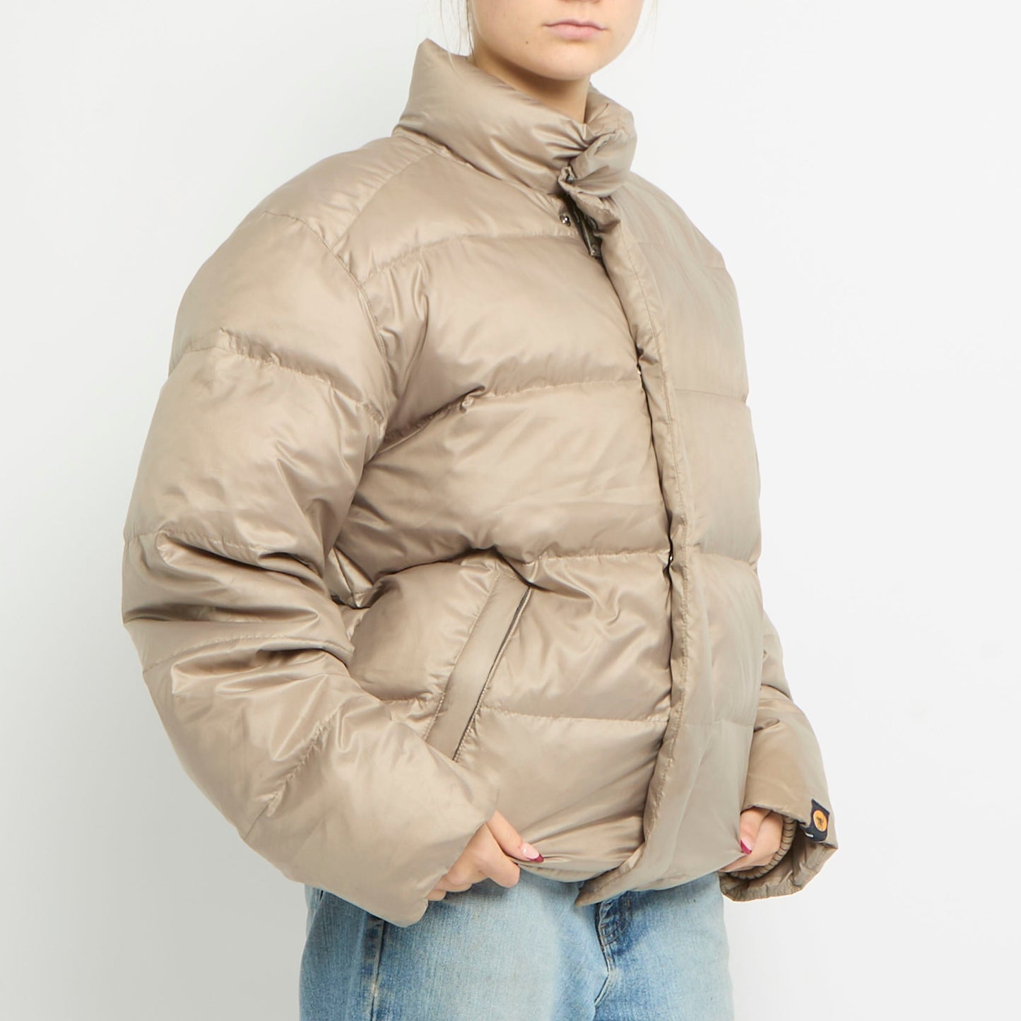 Chiese Puffer Drawstring Jacket - UK 16