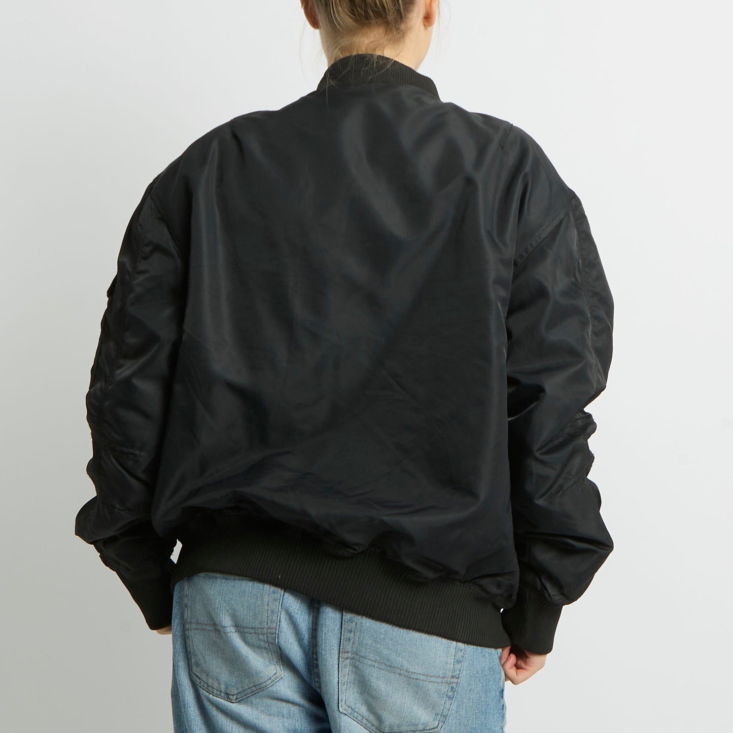 Flight Style Bomber Jacket - UK 16